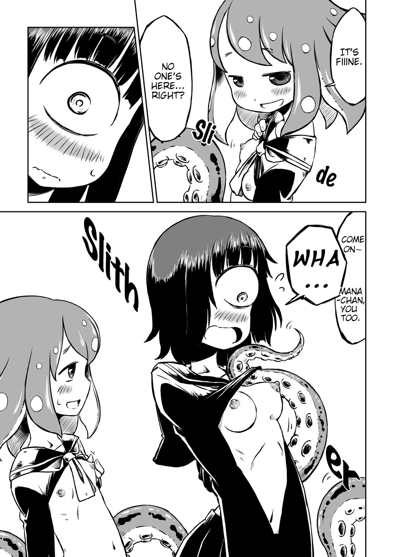 [Sondake. (SoN)] Tako Musume to Tangan Musume ga XX Suru dake. [English] =Fureta7= [Digital] numero di immagine  15