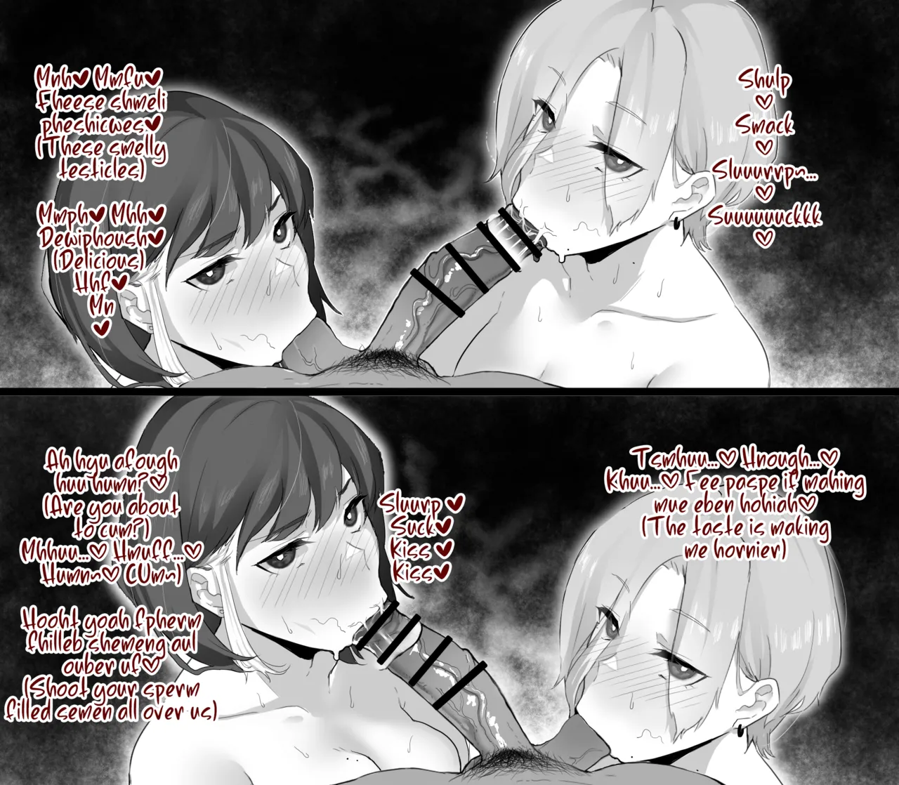 [Kagto] As Lesbians Whose Sex Life is in a Slump and are in Need of New Stimulation, is it Okay for the Scent of Cock to Awaken our Female Instincts? (English) 图片编号 31