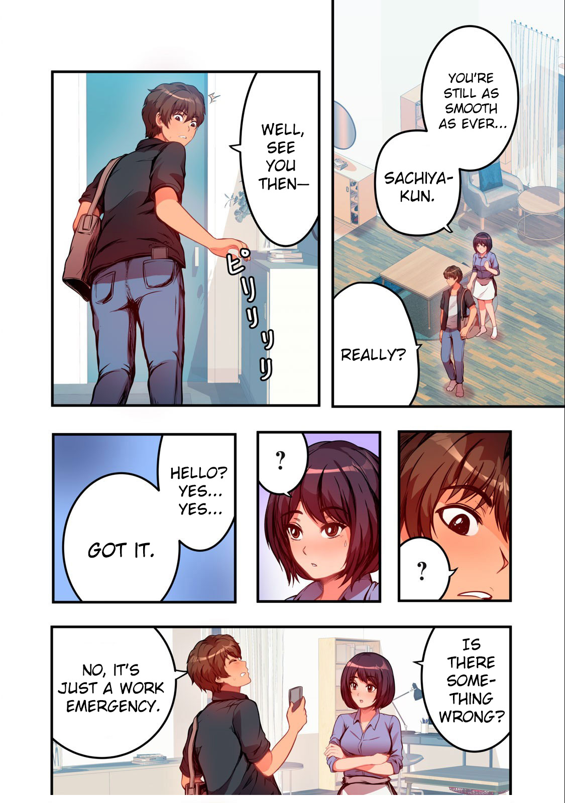 [Pirarucu & Koiryuu] Kyou kara, Hitozuma Mansion ni Nyuukyo shimasu - CHAPTER 5 画像番号 9