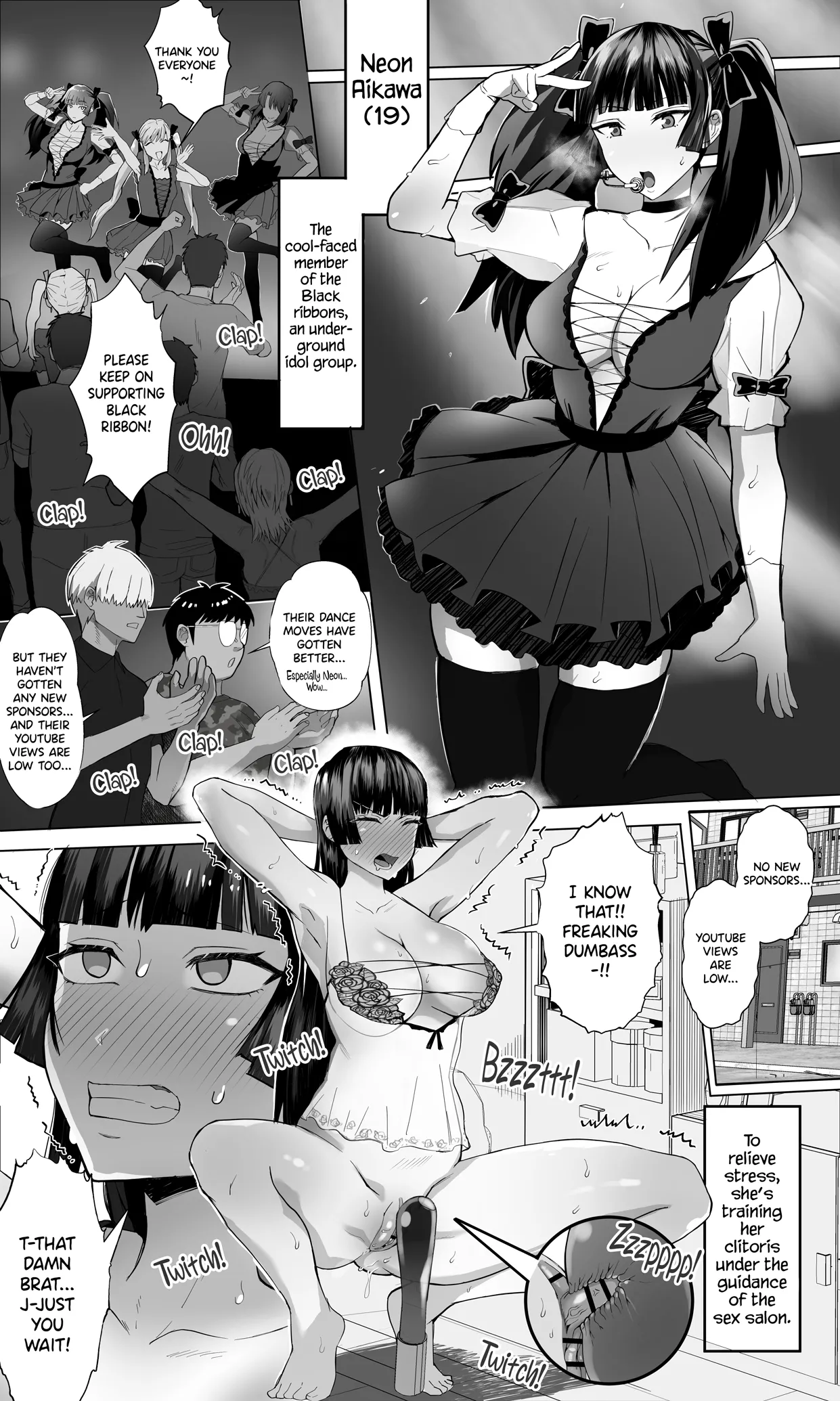 [ikihazi] Idol's clit development [English] [CarlJPTL] [Incomplete] imagen número 20