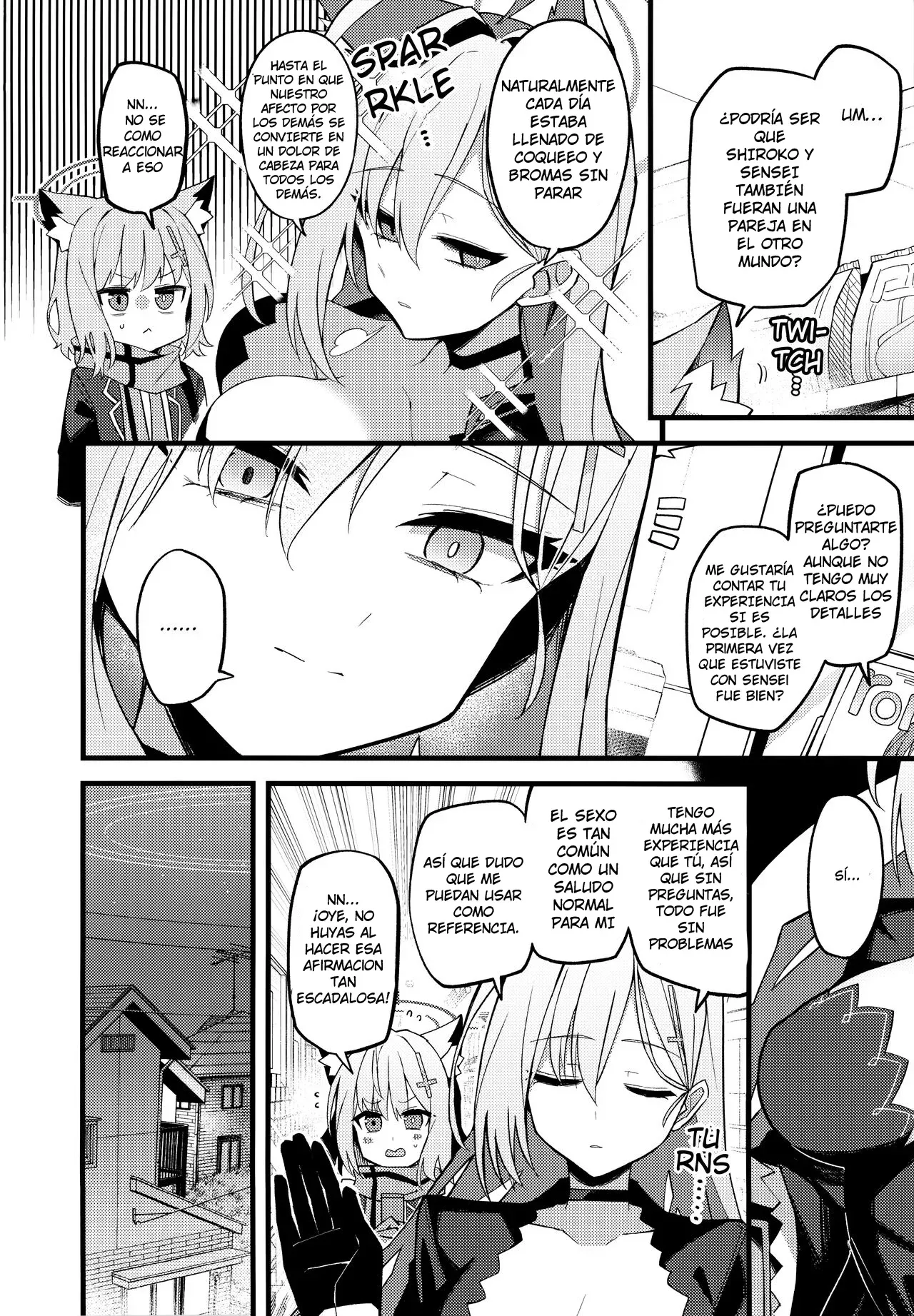 (C104) [Miracleburn (Himiya Zyo-zu)] Miren ga Aru to Sureba｜Aún Tengo un Apego Persistente Hacia Ti, Shiroko Terror (Blue Archive) [Spanish] [Cathal y sus panas] image number 3