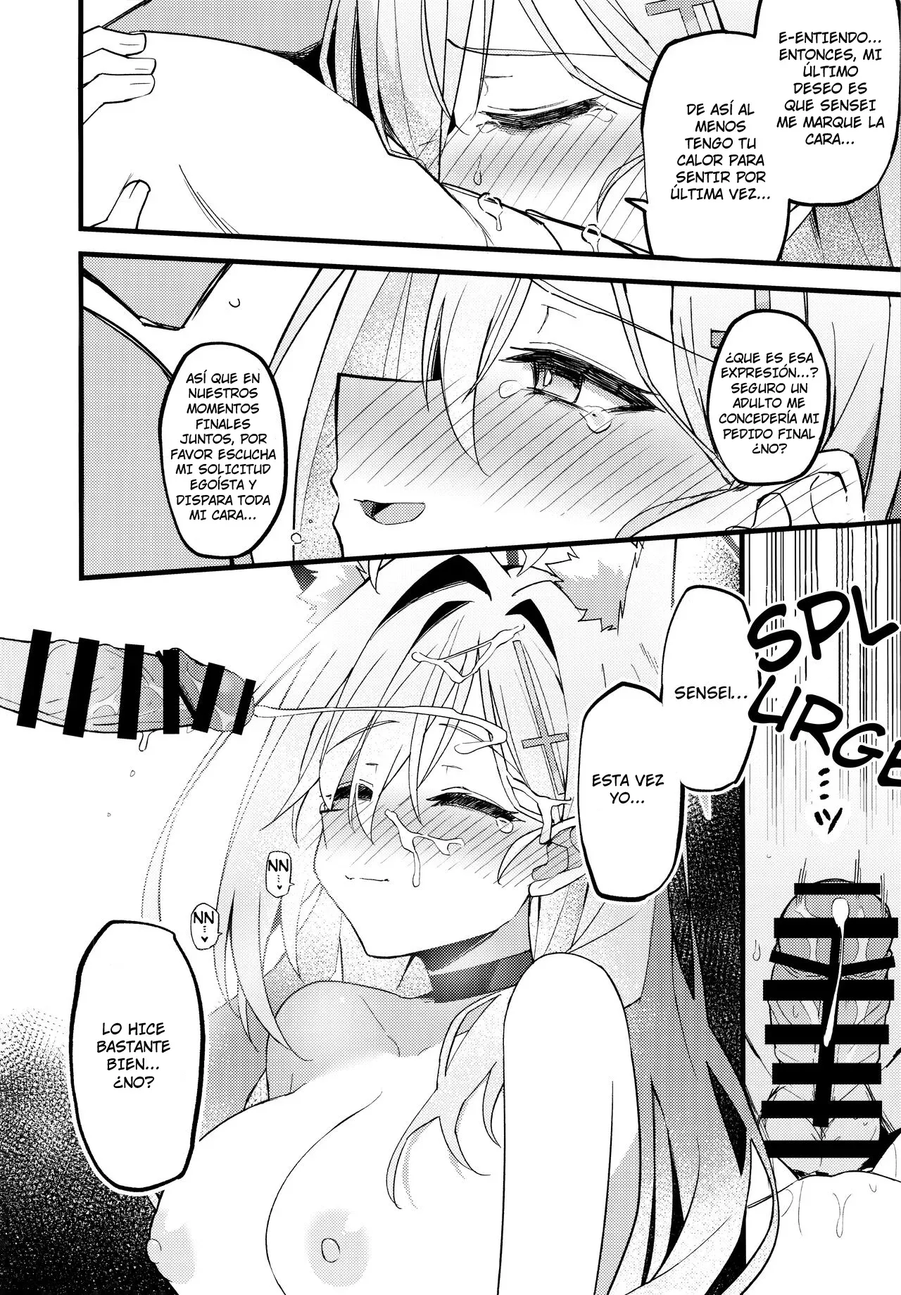 (C104) [Miracleburn (Himiya Zyo-zu)] Miren ga Aru to Sureba｜Aún Tengo un Apego Persistente Hacia Ti, Shiroko Terror (Blue Archive) [Spanish] [Cathal y sus panas] image number 21