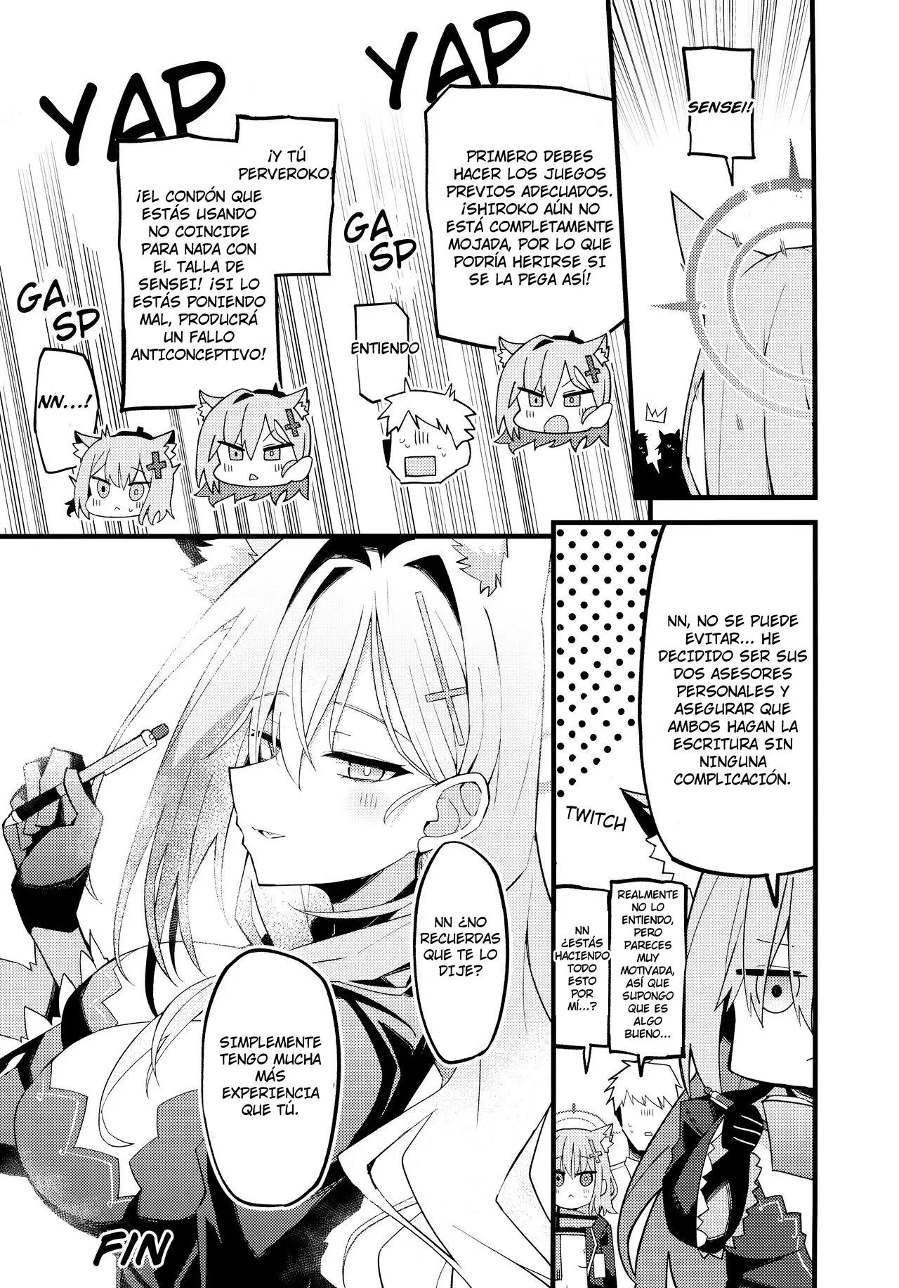 (C104) [Miracleburn (Himiya Zyo-zu)] Miren ga Aru to Sureba｜Aún Tengo un Apego Persistente Hacia Ti, Shiroko Terror (Blue Archive) [Spanish] [Cathal y sus panas] image number 24