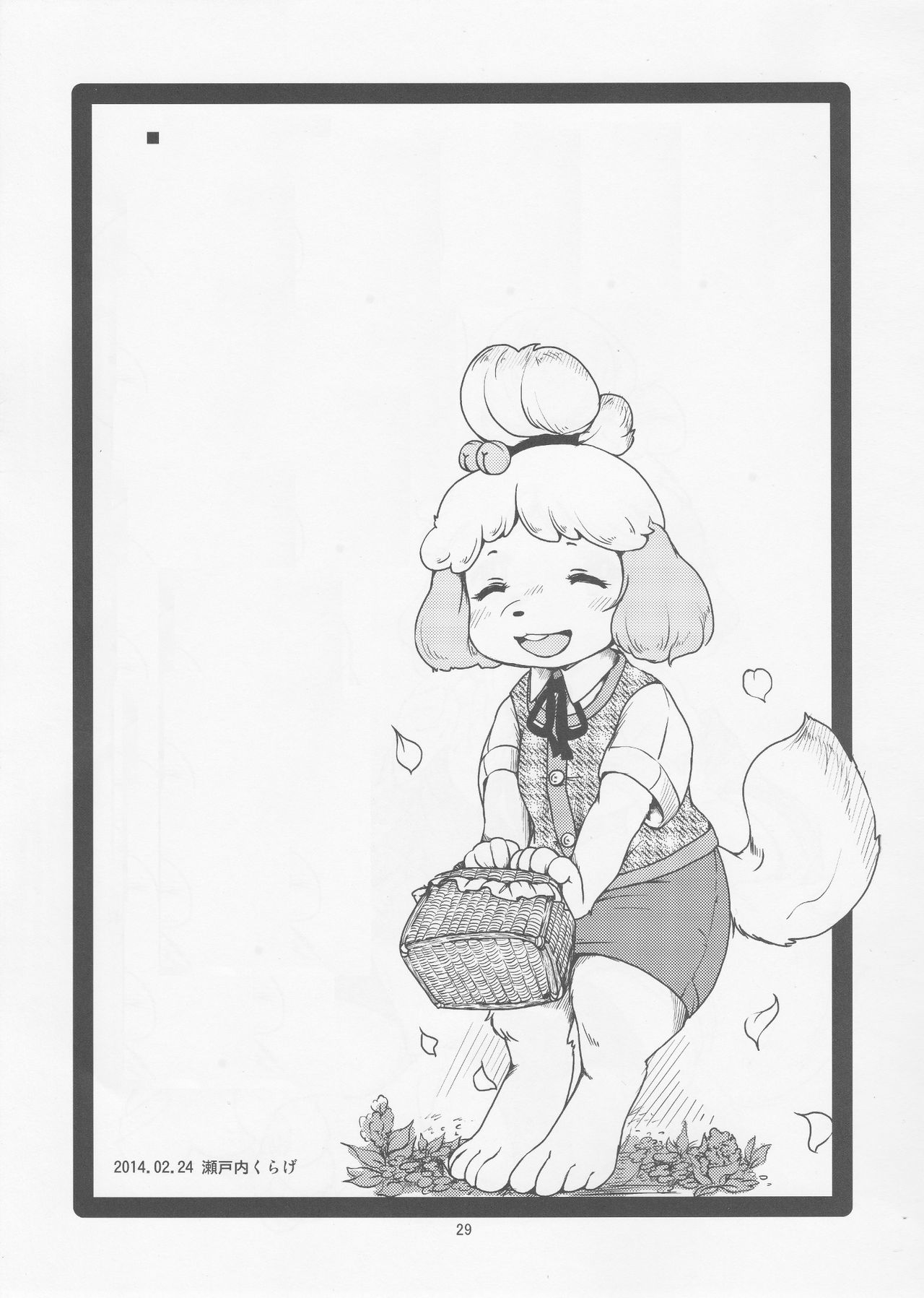 (Fur-st 7) [Noraya (Setouchi Kurage)] Zutto Anata no Hisho. (Animal Crossing) [Textless] 28eme image