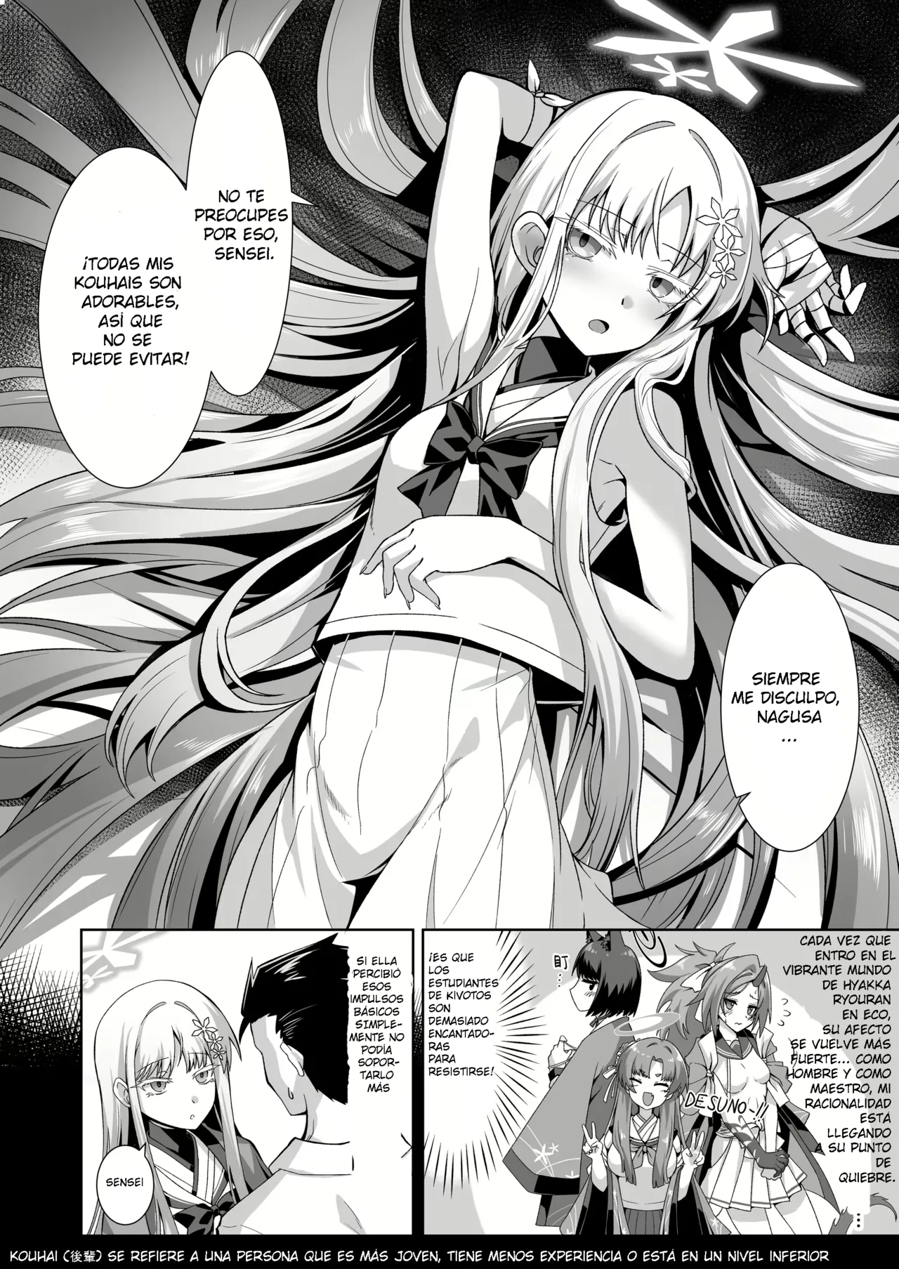 [Tsukino Chikake Ikoku (Chikake)] Uohi (Blue Archive) [Digital] [Spanish] numero di immagine  5