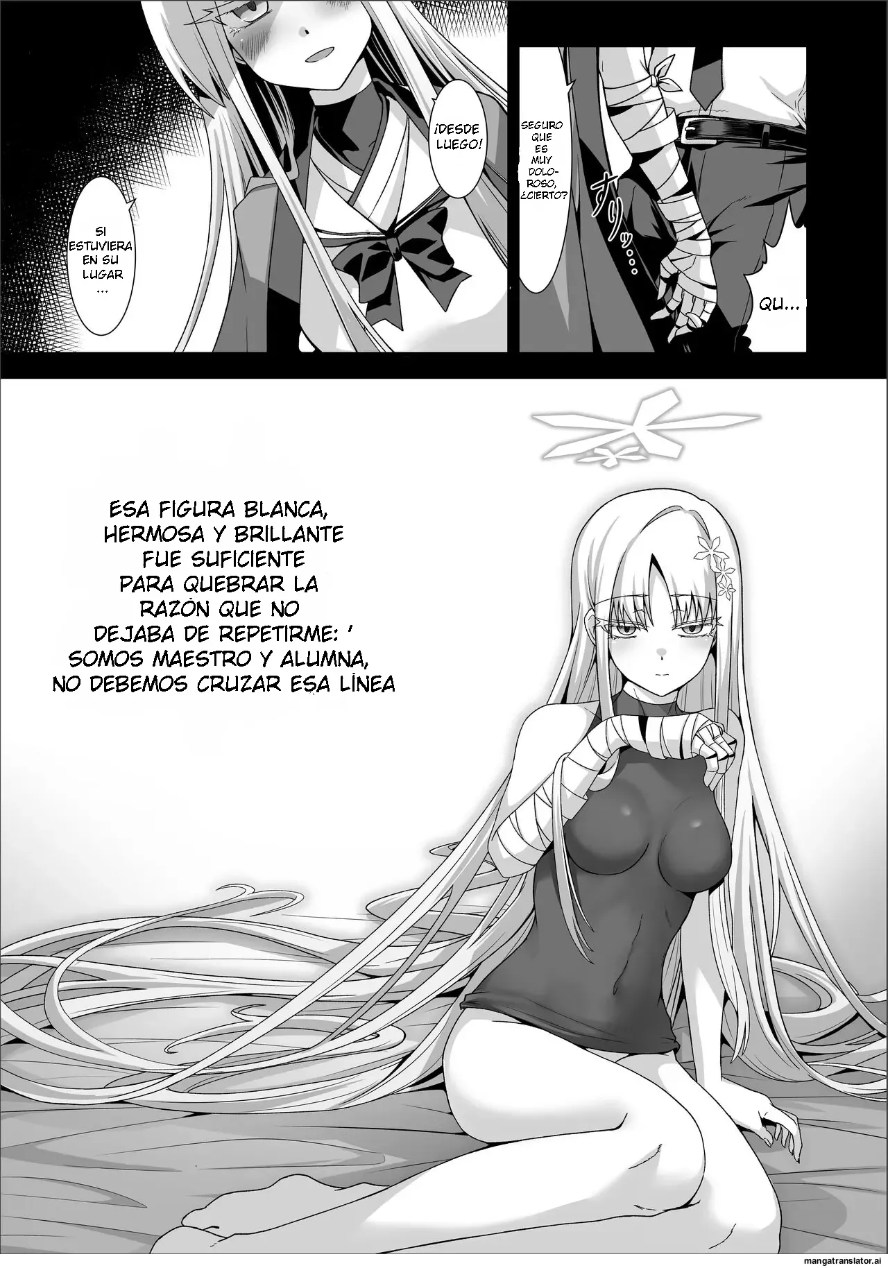 [Tsukino Chikake Ikoku (Chikake)] Uohi (Blue Archive) [Digital] [Spanish] numero di immagine  6