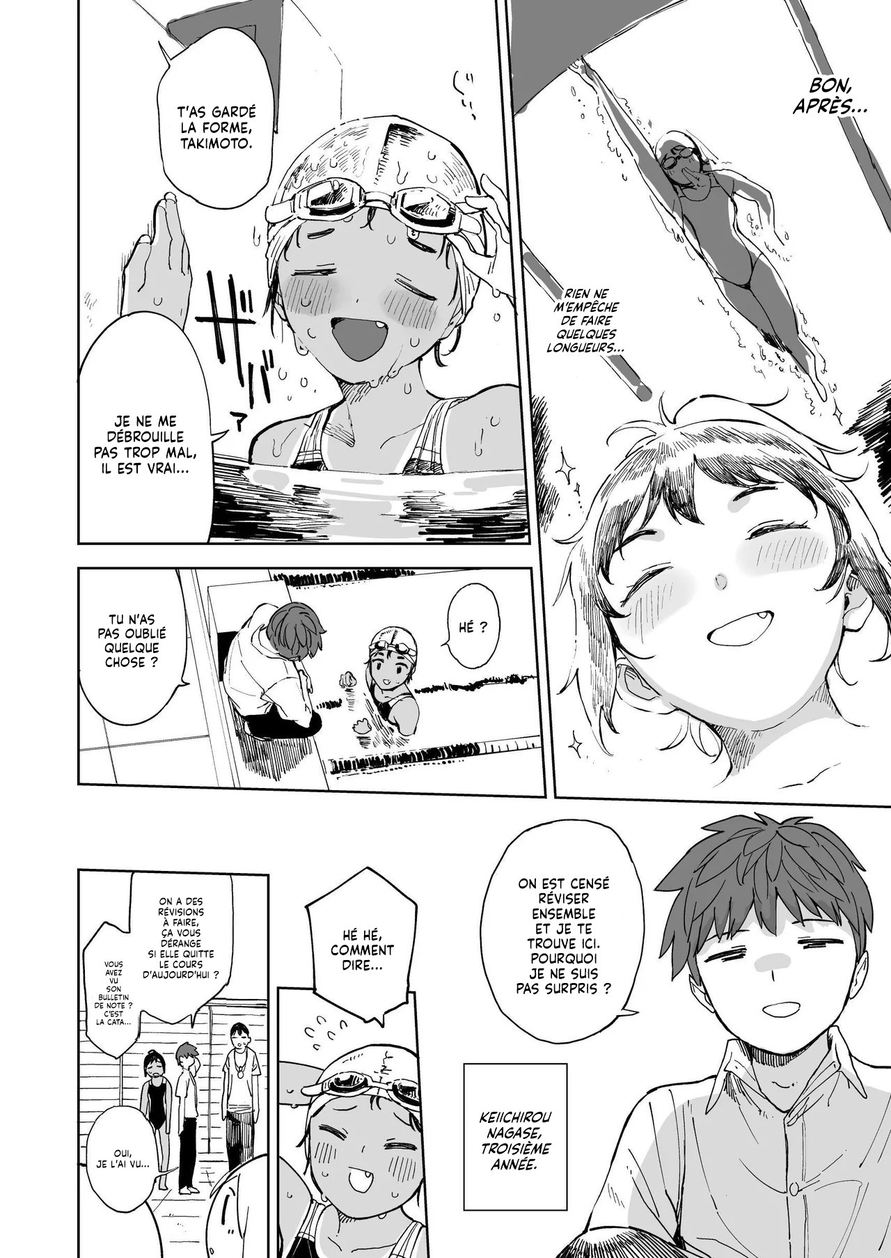 [Sashimi no Wife (Shiden)] Last Summer Vacation | Dernières Vacances d'Été [French] [Lopxi] [Digital] image number 4