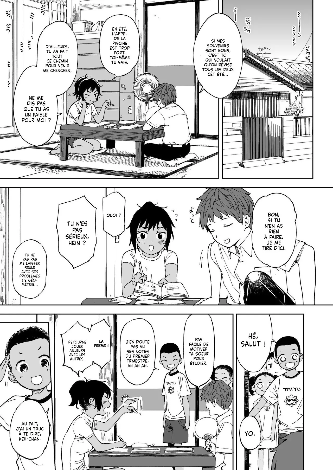 [Sashimi no Wife (Shiden)] Last Summer Vacation | Dernières Vacances d'Été [French] [Lopxi] [Digital] image number 5