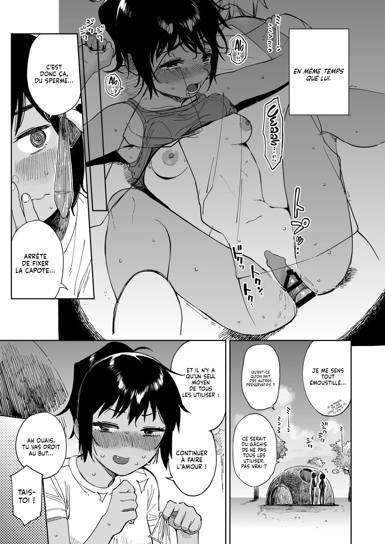 [Sashimi no Wife (Shiden)] Last Summer Vacation | Dernières Vacances d'Été [French] [Lopxi] [Digital] image number 11