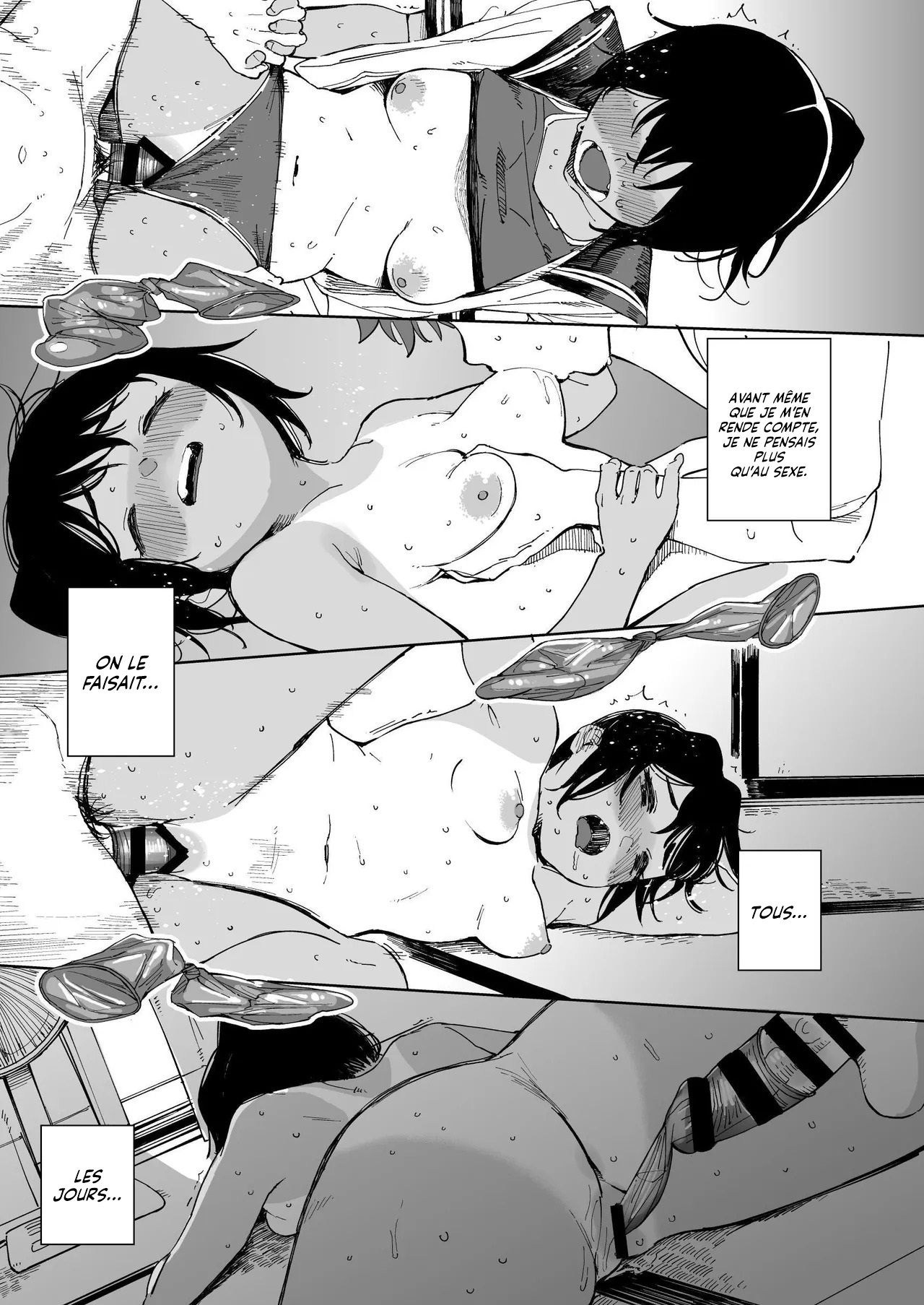 [Sashimi no Wife (Shiden)] Last Summer Vacation | Dernières Vacances d'Été [French] [Lopxi] [Digital] image number 17