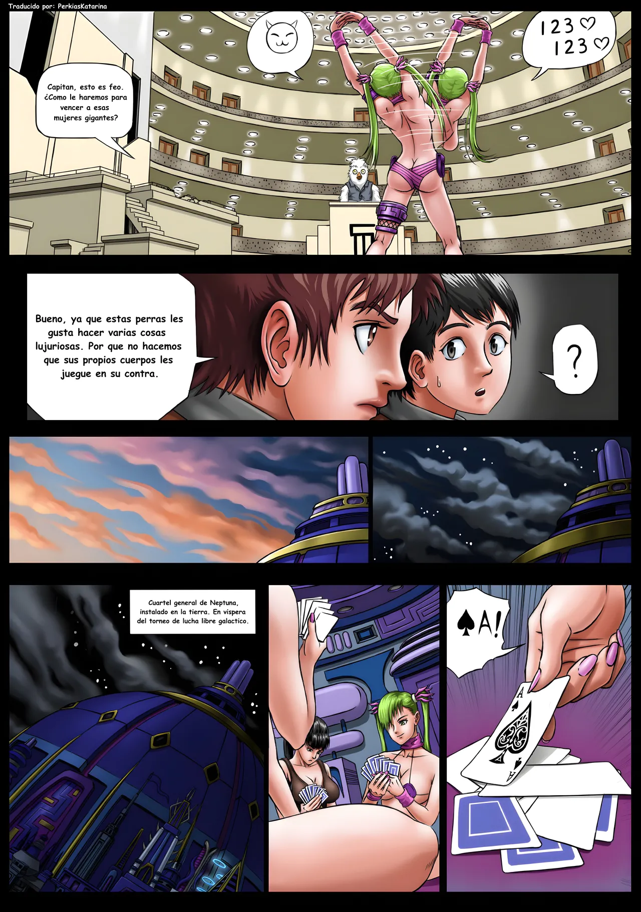 [Vivian] Interplanetary Wrestling (Version [Spanish]) (Image HD Version) (Pages 1-7) Bildnummer 5