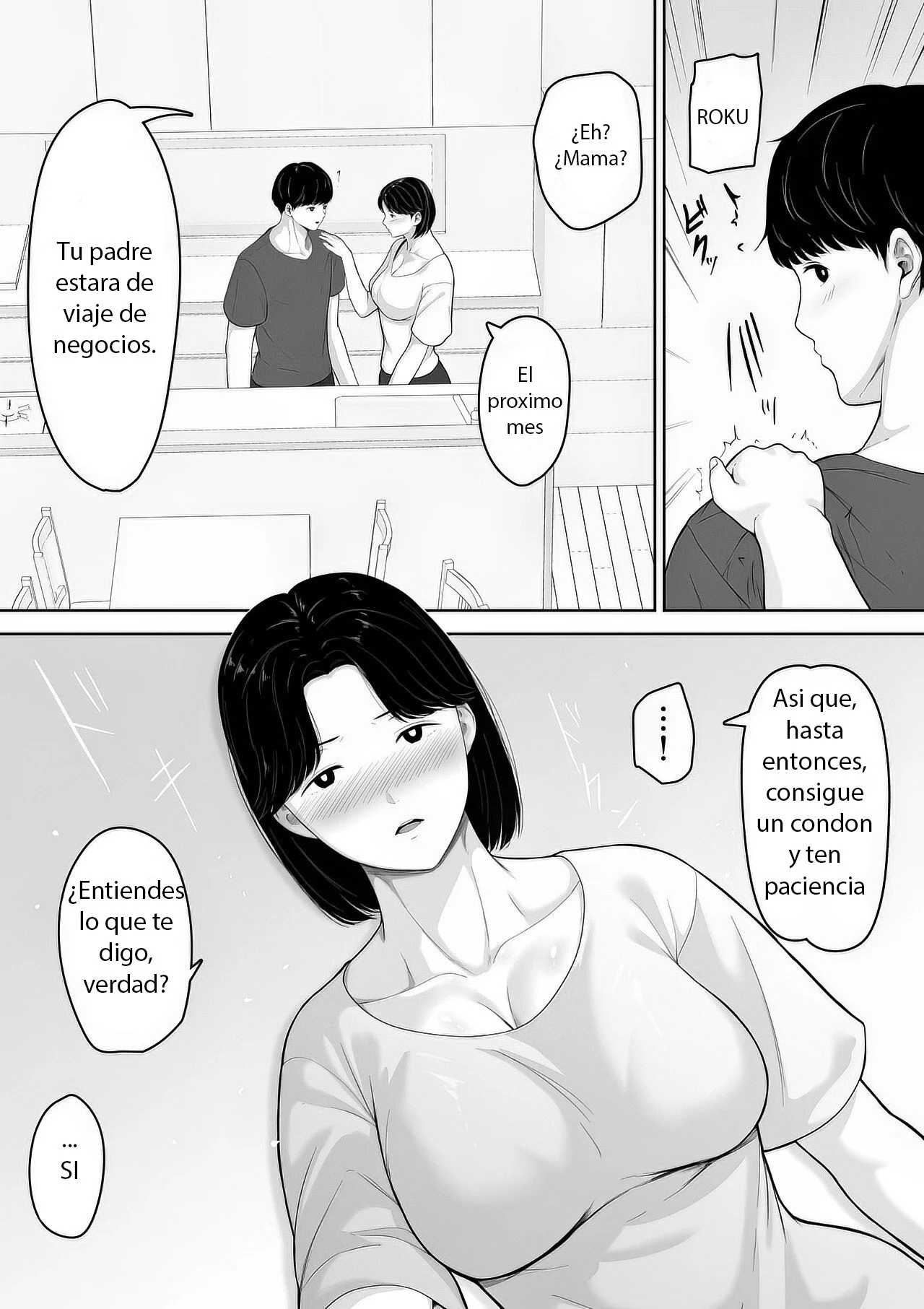 [Kuruto] Tanondara Yarerutte Ero Manga de Yonda Kara Hahaoya ni Onegaishite Mita｜Leí en un manga erótico que si lo pido, lo consigo, así que le pregunté a mi madre [Spanish] [XDevusX] image number 16