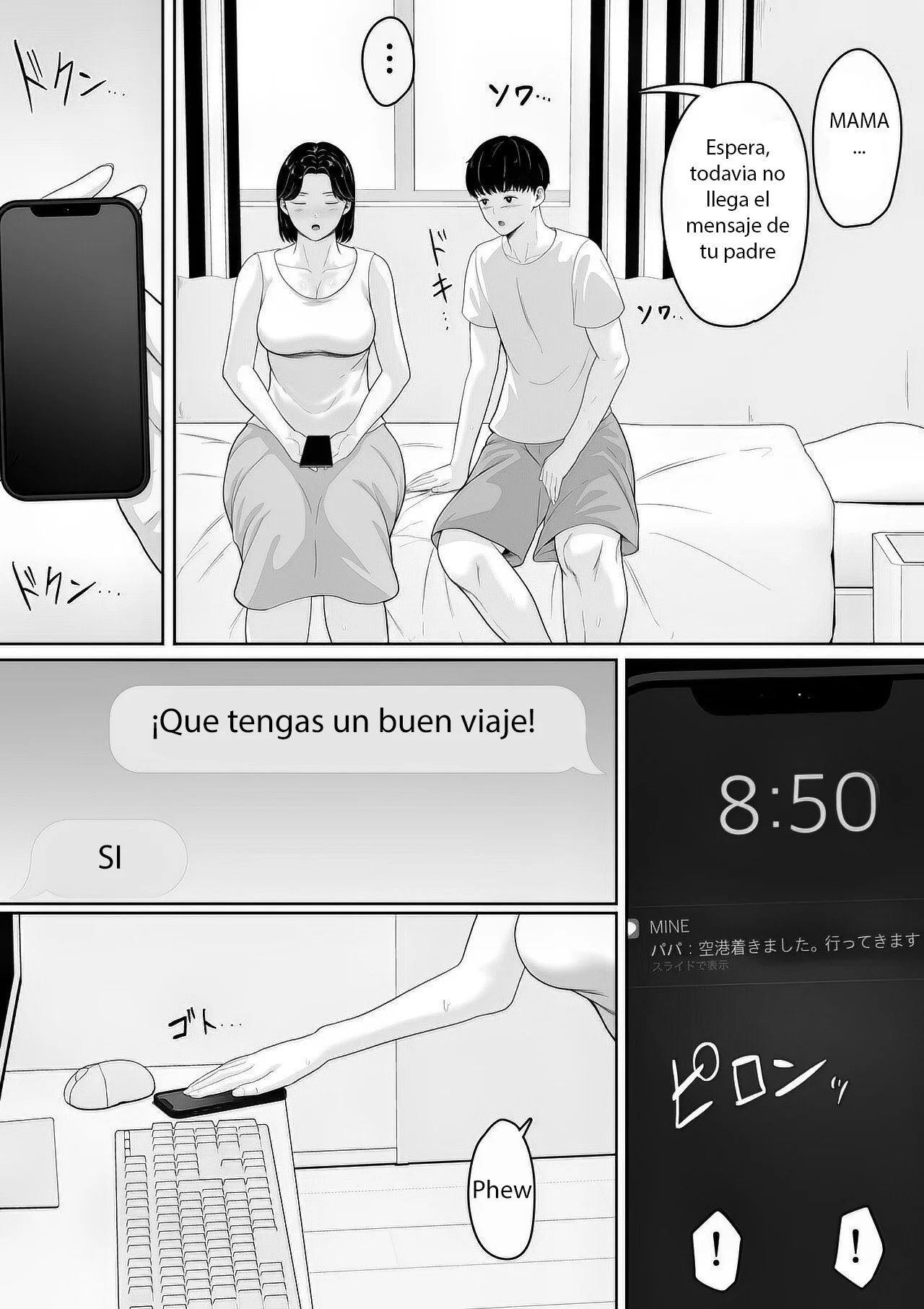 [Kuruto] Tanondara Yarerutte Ero Manga de Yonda Kara Hahaoya ni Onegaishite Mita｜Leí en un manga erótico que si lo pido, lo consigo, así que le pregunté a mi madre [Spanish] [XDevusX] image number 18