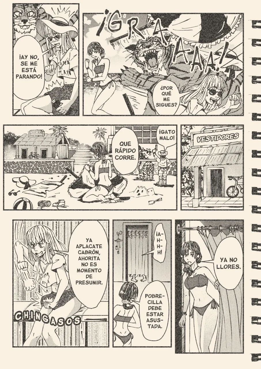 [isakishi] 23 Chica de Playa (Original) [Español] 이미지 번호 6