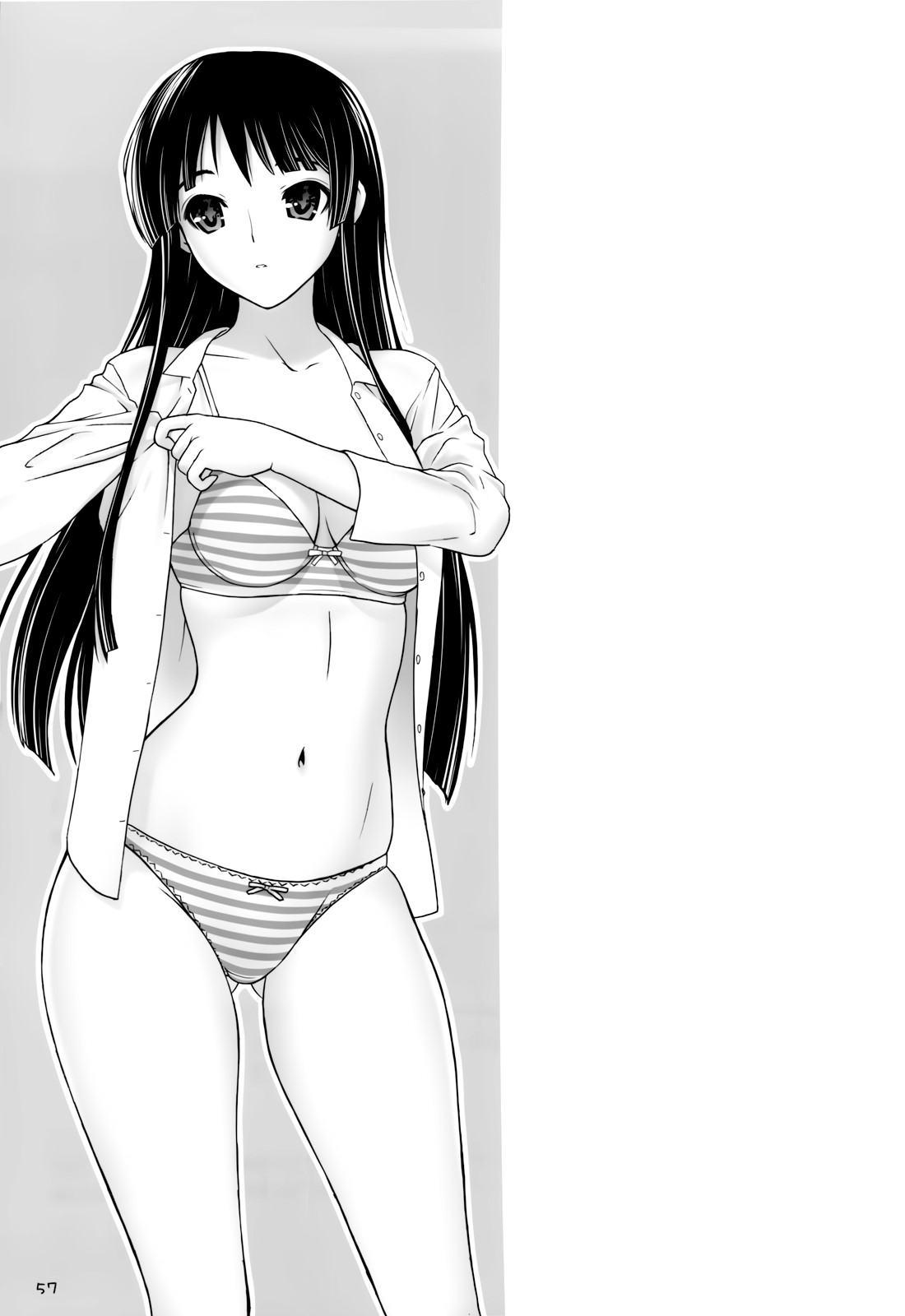 (C78) [Hellabunna (Iruma kamiri)] Mio-Mugi Train Molestation   MIO-MUGi Densya Chikan (K-ON!) (korean) numero di immagine  57