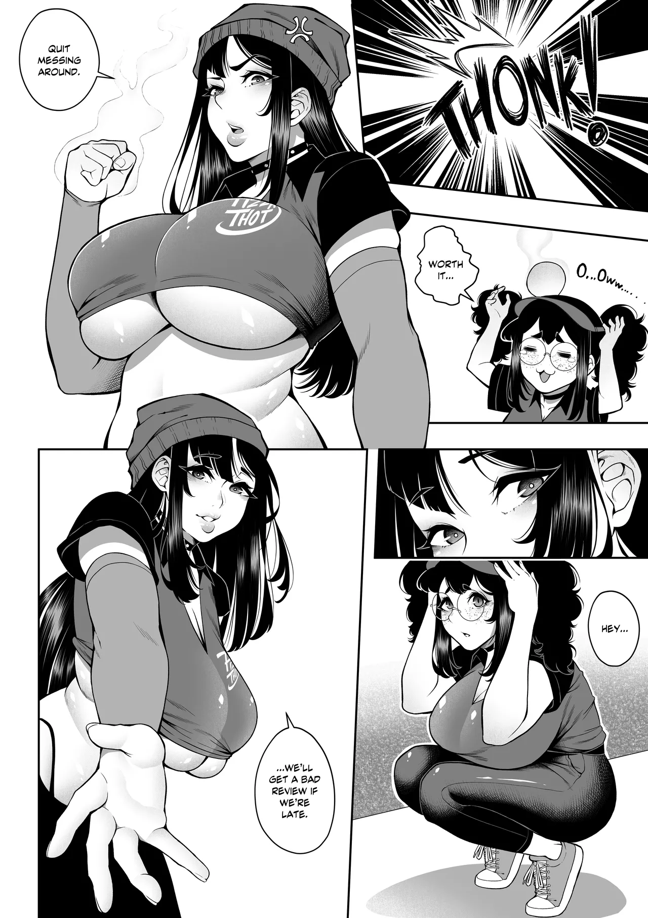 [WaifuSplit (Gatsu)] A-Block: Tips Please! [ongoing] Bildnummer 4