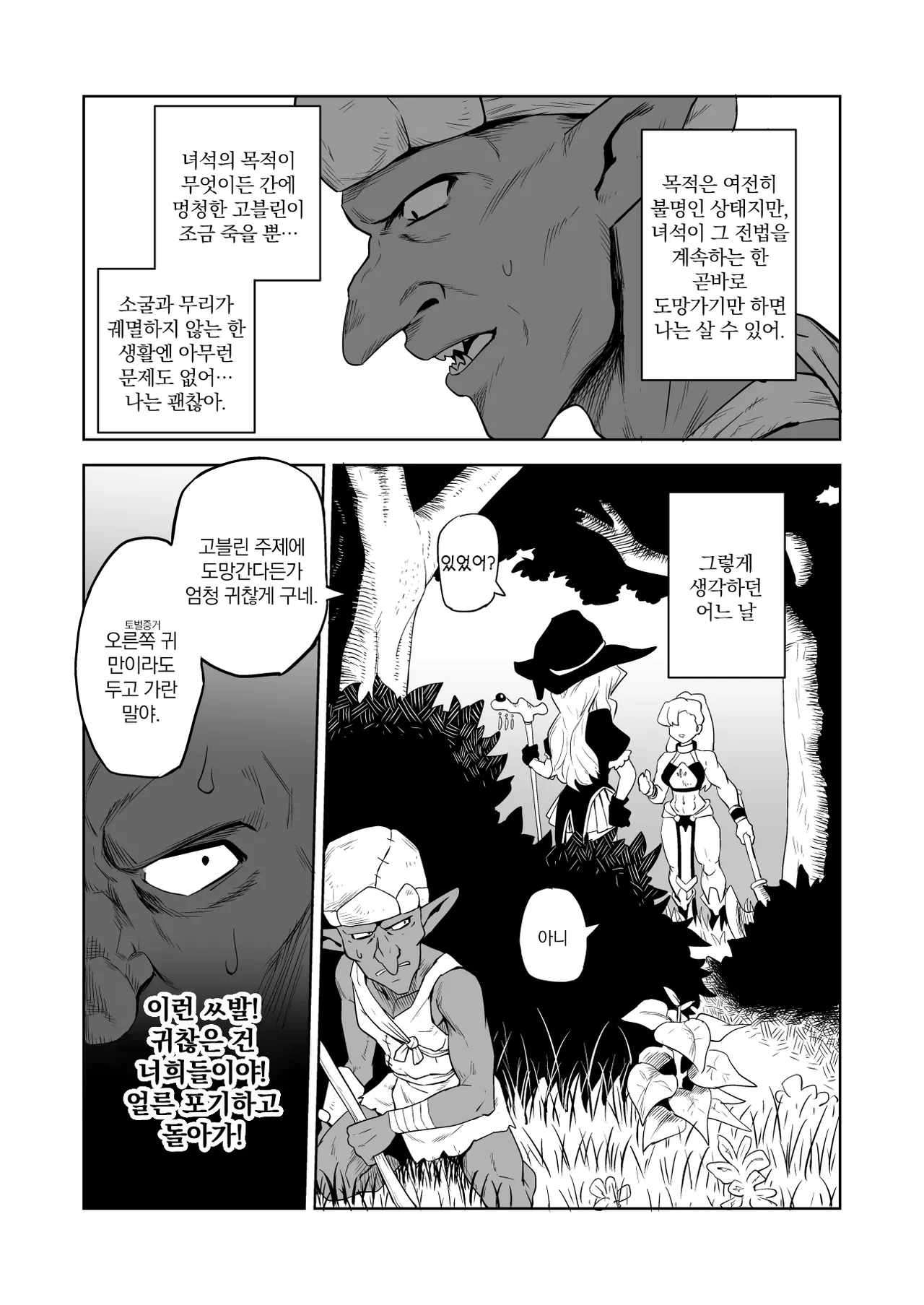 [Yamabatake (Yamabatake)] Zako-kan Nerai no Do-M Onna Kishi ga Hontou ni Goblin Dorei ni Sareru Hanashi Zenpen | 잡몹간이 목적인 도M 여기사가 정말로 고블린의 성노예가 되는 이야기 전편 [Korean] 이미지 번호 11