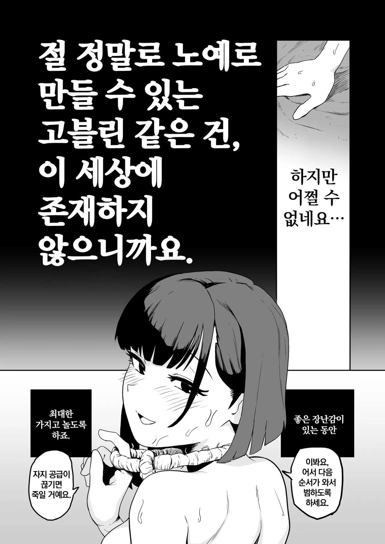 [Yamabatake (Yamabatake)] Zako-kan Nerai no Do-M Onna Kishi ga Hontou ni Goblin Dorei ni Sareru Hanashi Zenpen | 잡몹간이 목적인 도M 여기사가 정말로 고블린의 성노예가 되는 이야기 전편 [Korean] 이미지 번호 48