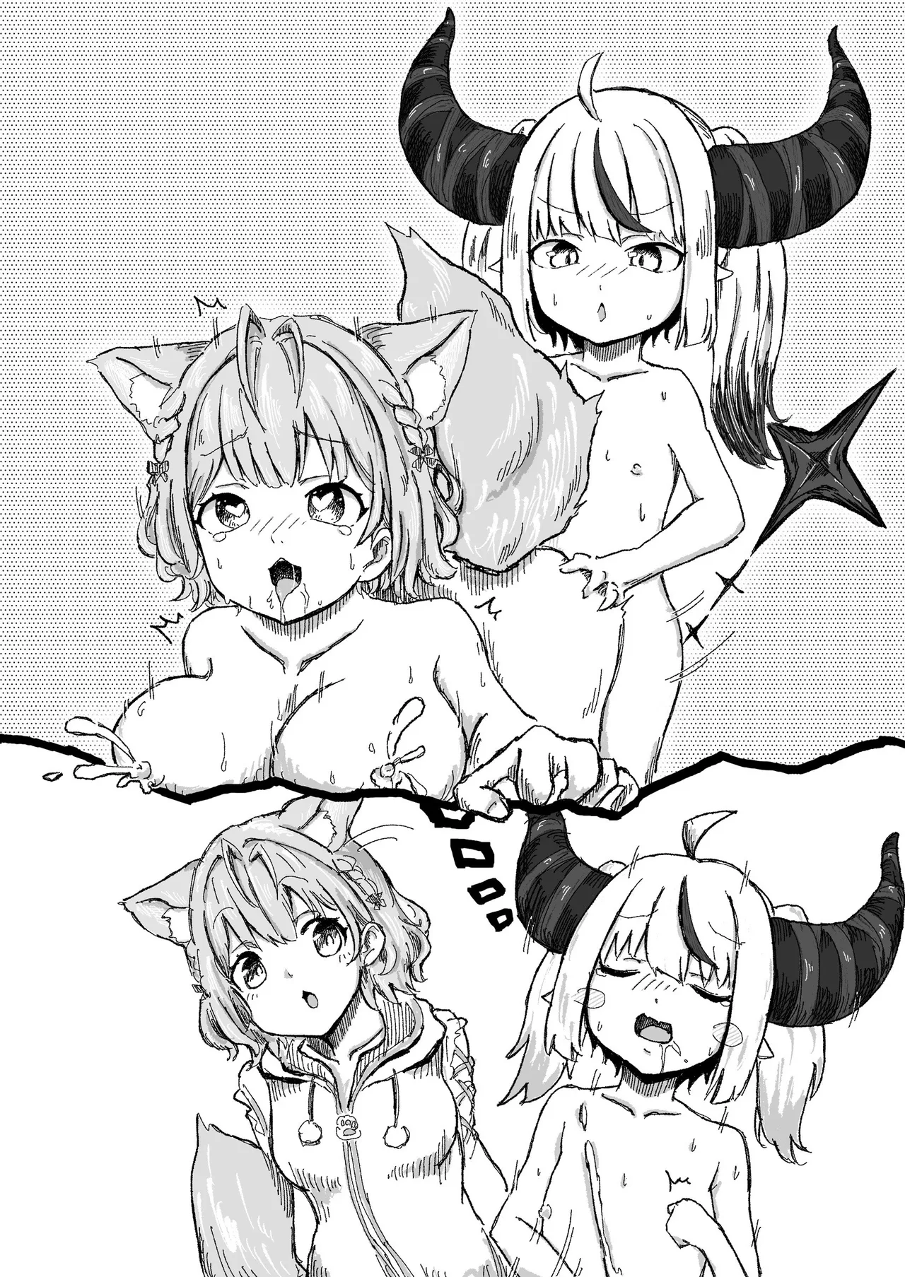 [Koro Pockle(Toko)]  Wagahai no Ochinpo wa Isshou Doutei Desu(laplus darknesss Hakui Koyori,)  [Chinese] [沒有漢化] 画像番号 8