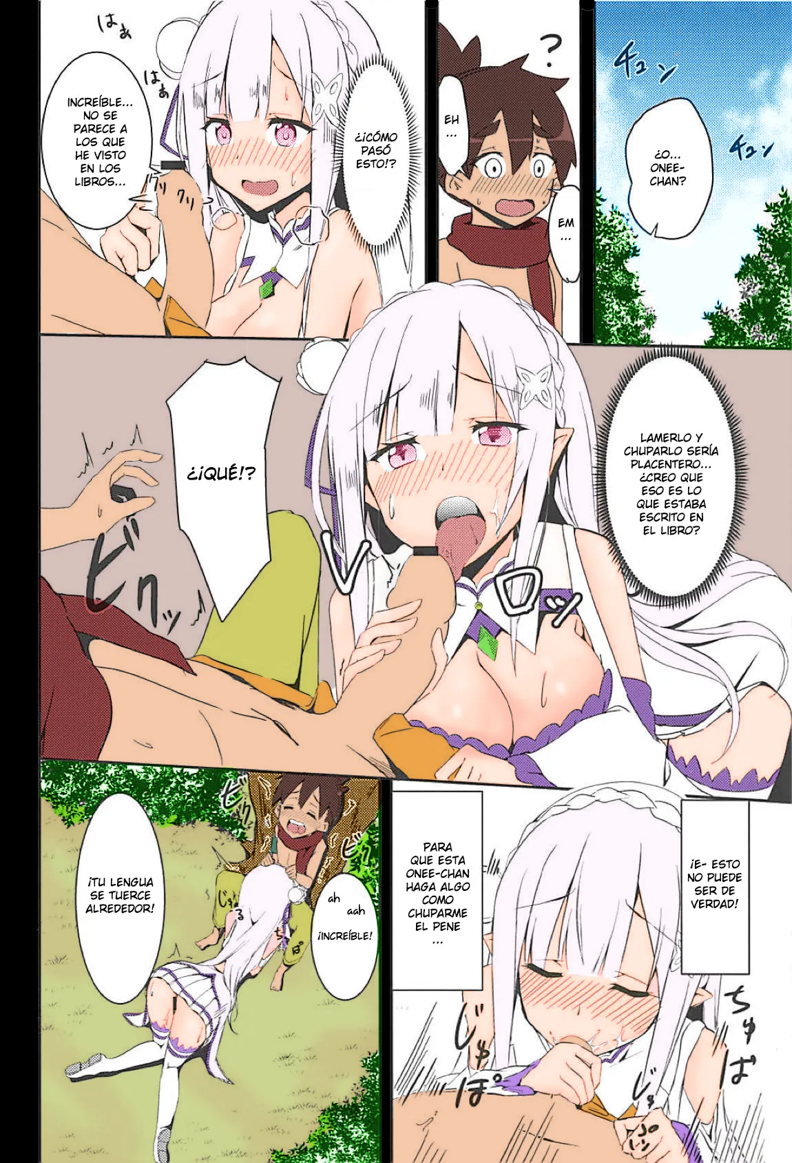 (C94) [Chelsea lip (Minato Yoshihiro)] Majo no Nokoriga (Re:Zero kara Hajimeru Isekai Seikatsu) [Spanish] [LimeCreme] [proyectoanimeh] [Colorized] 10eme image