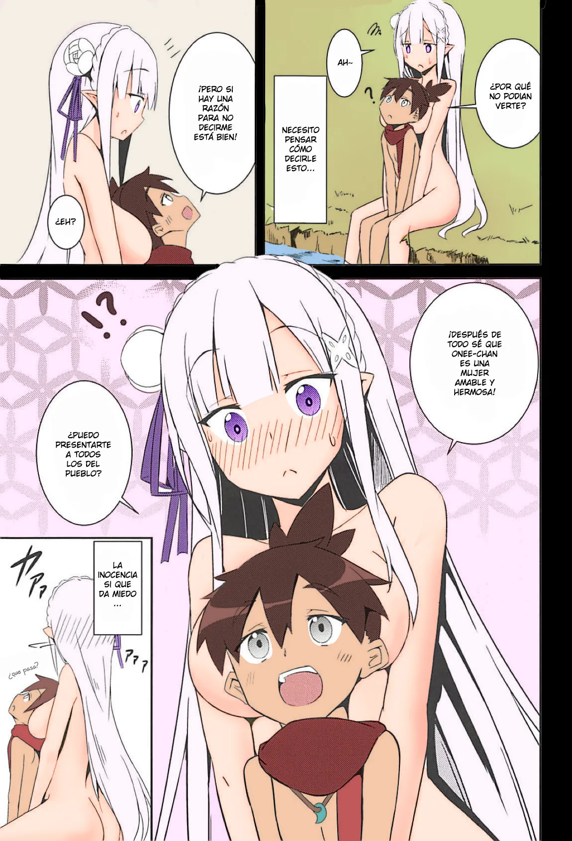 (C94) [Chelsea lip (Minato Yoshihiro)] Majo no Nokoriga (Re:Zero kara Hajimeru Isekai Seikatsu) [Spanish] [LimeCreme] [proyectoanimeh] [Colorized] 23eme image