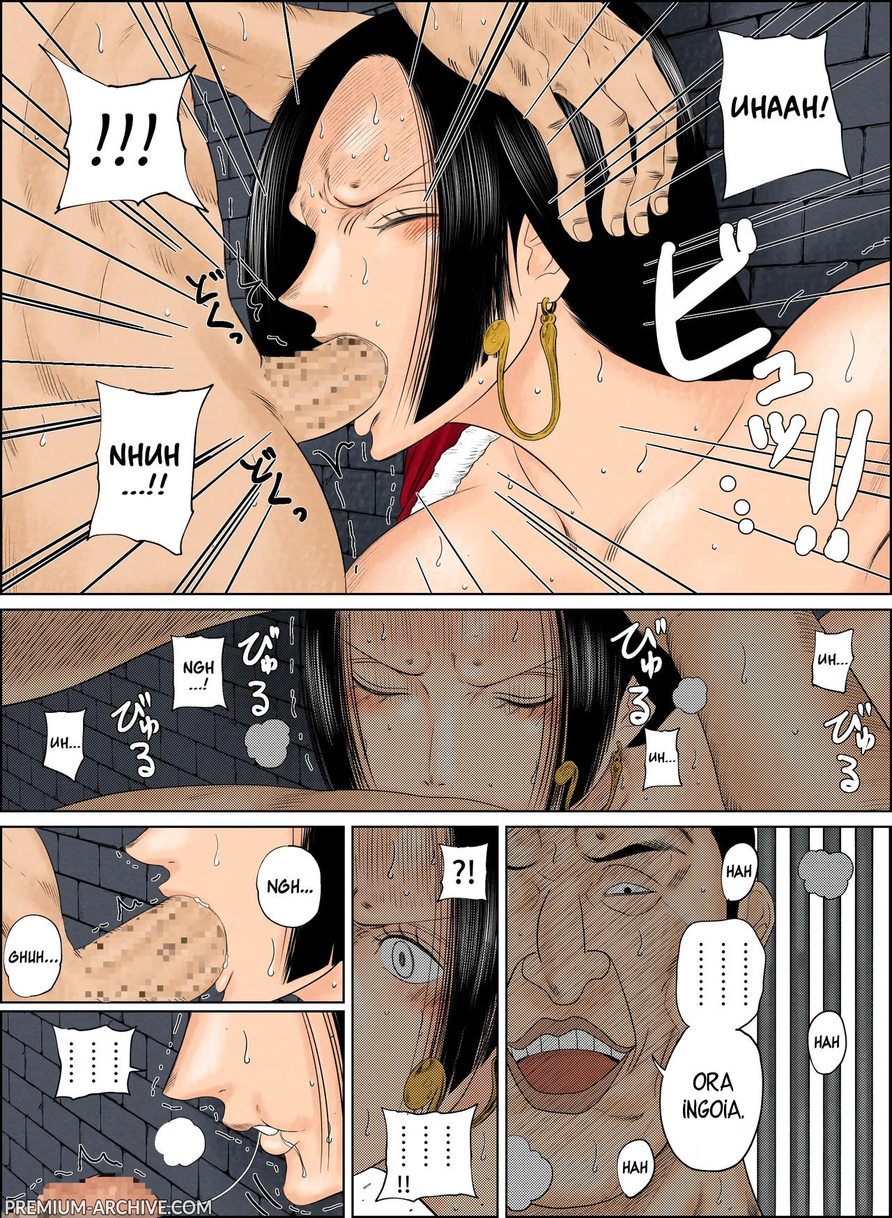 [Azlight] Hancock Manga | La Schiava della Marina (One Piece) [Italian] image number 5