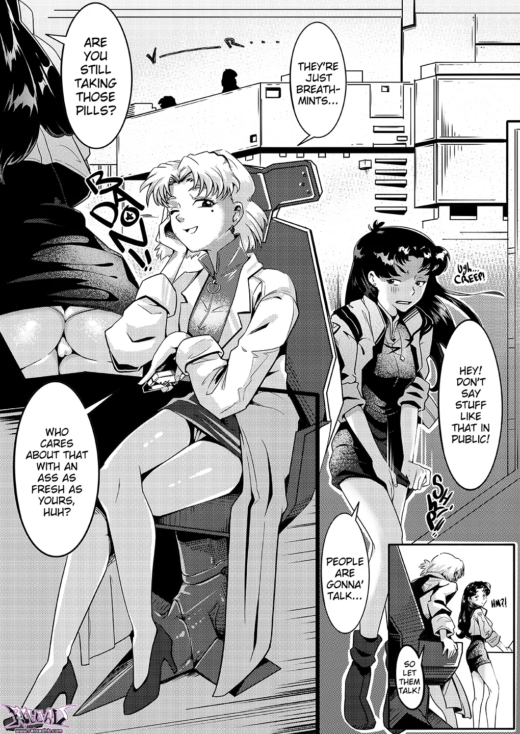 [R-E-L-O-A-D] [Ongoing] Ritsuko X Misato Futa (Neon Genesis Evangelion) 6 Pages numero di immagine  1