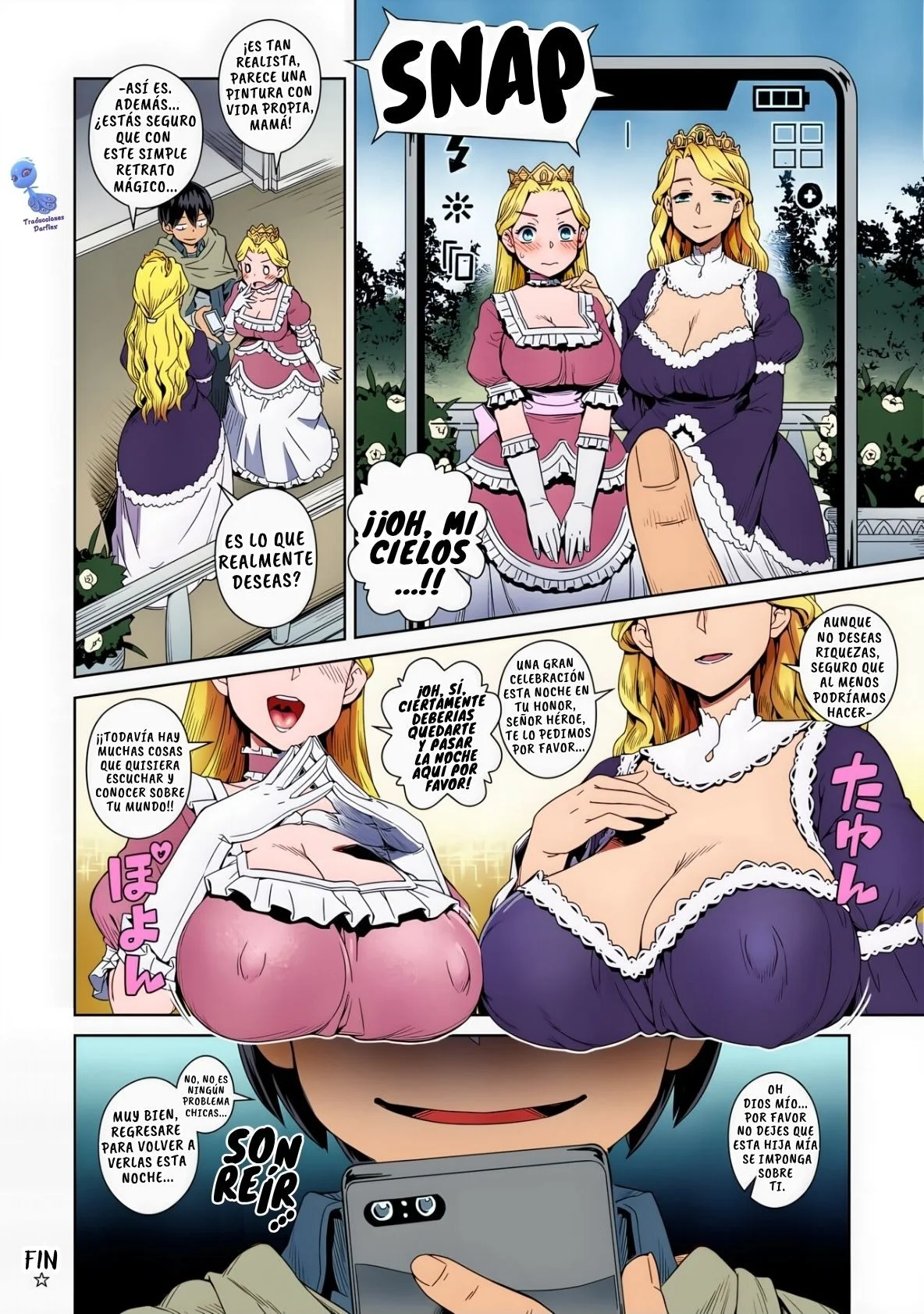 [Kousuke] Ero Smapho de Maou (Last Boss) Kouryaku｜Venciendo al Rey Demonio (El Último Jefe) con un Teléfono Inteligente Lascivo (COMIC Anthurium 2019-09) [Spanish] [Darfinxadan14] [Colorized] [Decensored] [Digital] 画像番号 29