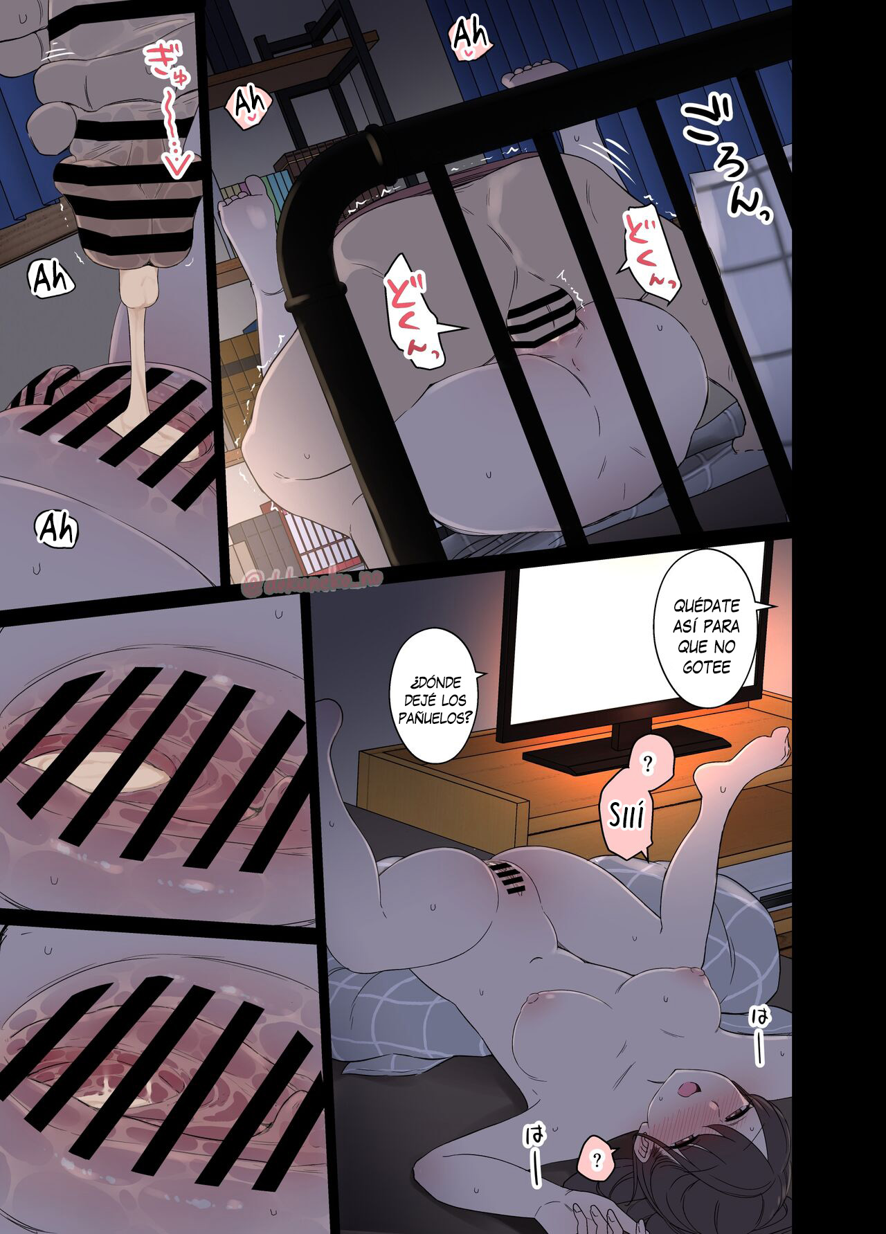 [Dokuneko Noil] Tonari ni Sumu Onnanoko ni Warui Koto o suru - Haciéndole cosas malas a la chica de al lado [Español] [Traducciones necesarias] numero di immagine  24