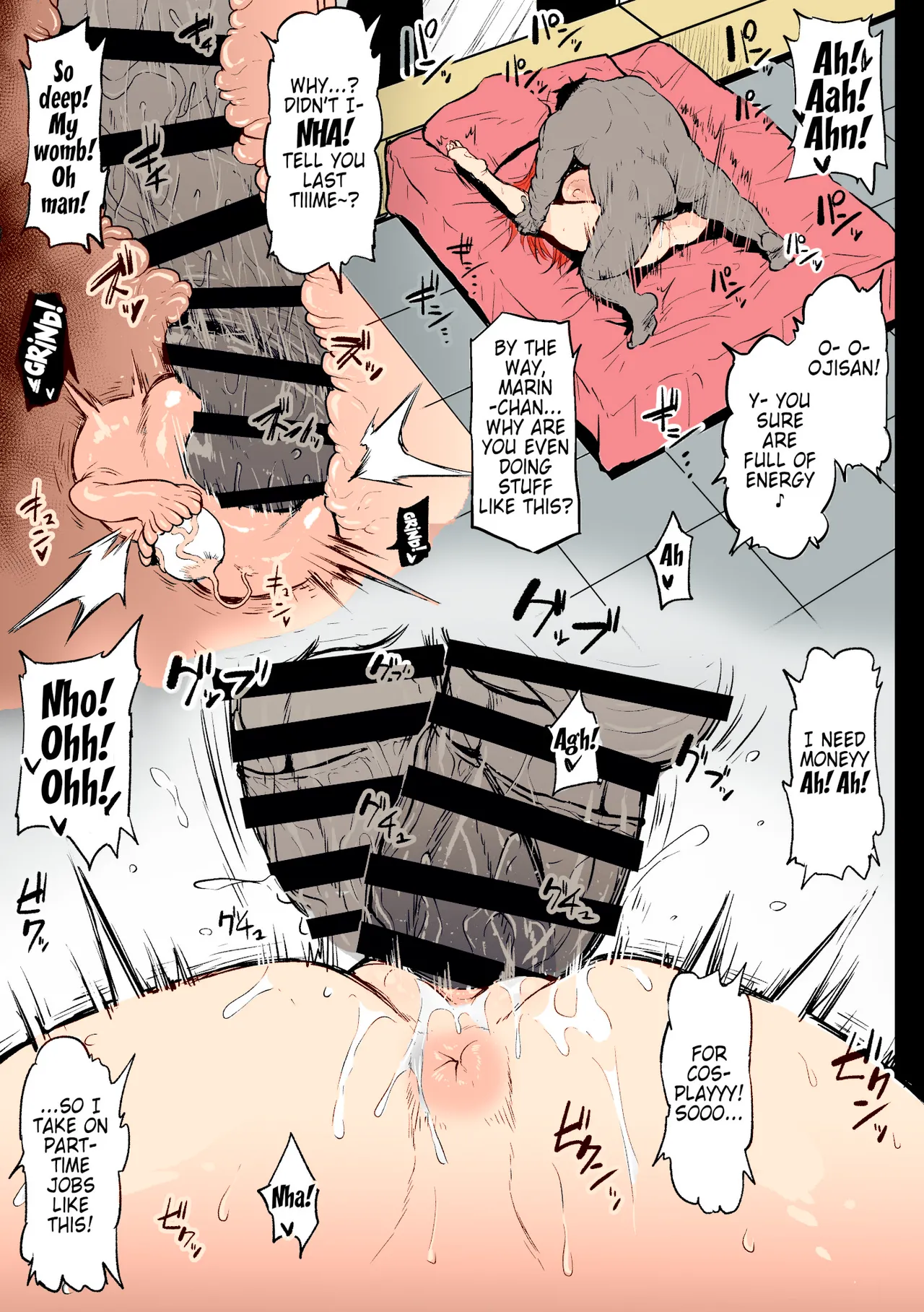 [Ahemaru] Beit Ganbaru Cosplayer-san | A Cosplayer Doing Her Best At Work (Sono Bisque Doll wa Koi o Suru) [English] [Doujins.com] [Colorized] image number 9