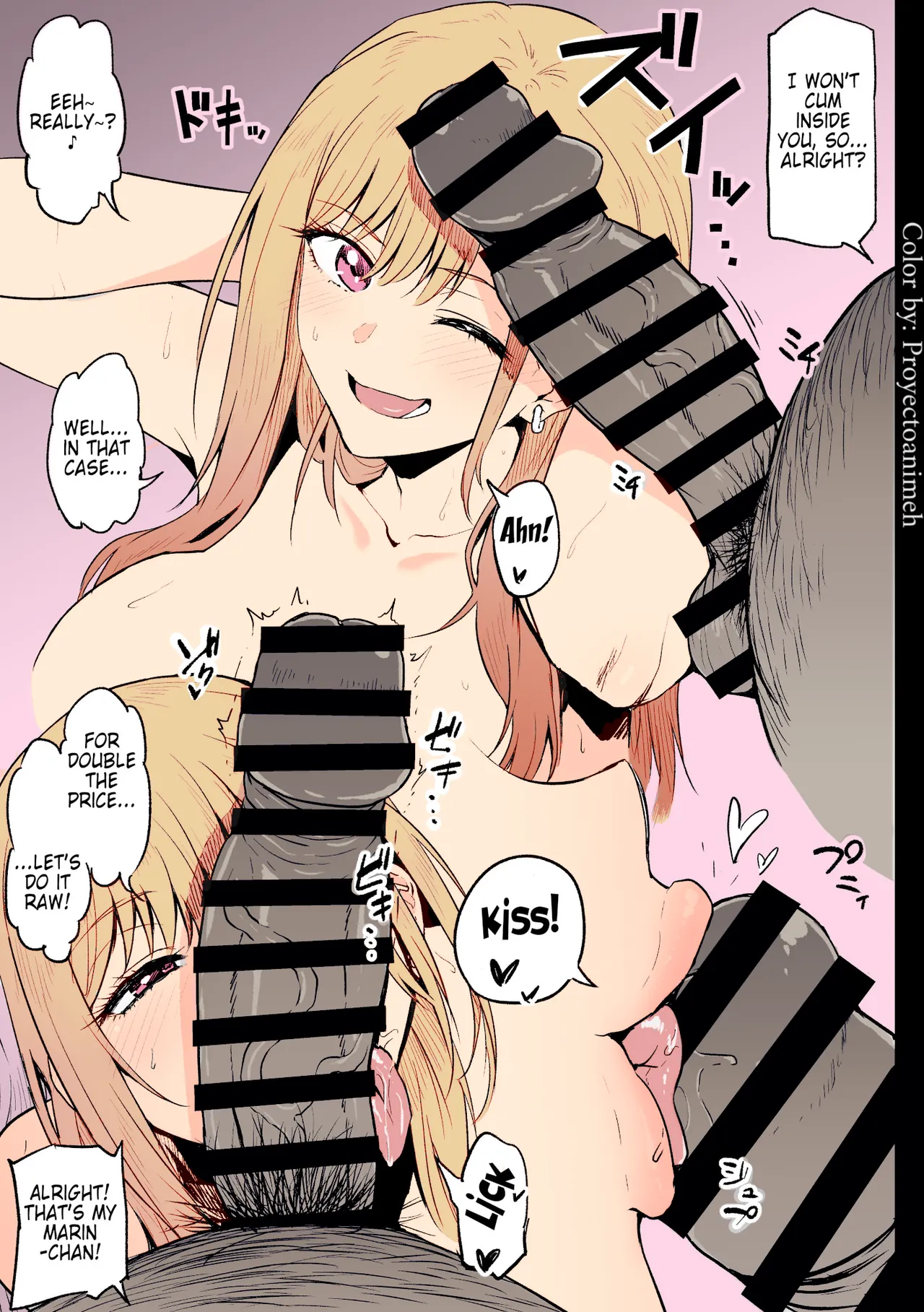 [Ahemaru] Beit Ganbaru Cosplayer-san | A Cosplayer Doing Her Best At Work (Sono Bisque Doll wa Koi o Suru) [English] [Doujins.com] [Colorized] image number 13