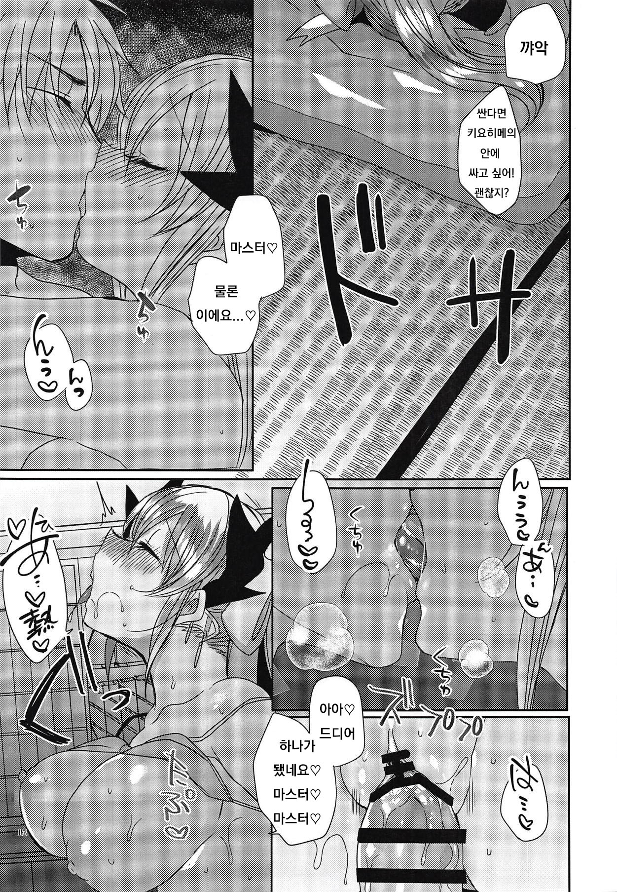 (COMIC1☆14) [Mamedaifukuya (Mameko)] Gohoushi Kiyohime-chan (Fate/Grand Order) [Korean] numero di immagine  12