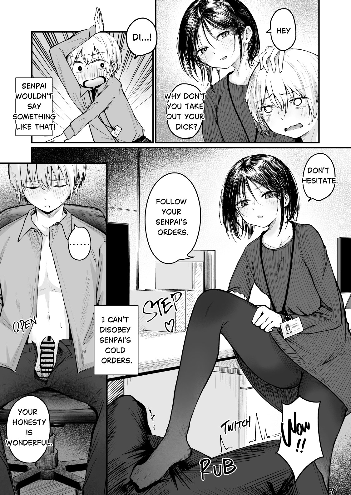 [mokataki_works (Mokataki)] Senpai! I'm Not Your Dildo! Uck! [English] numero di immagine  8