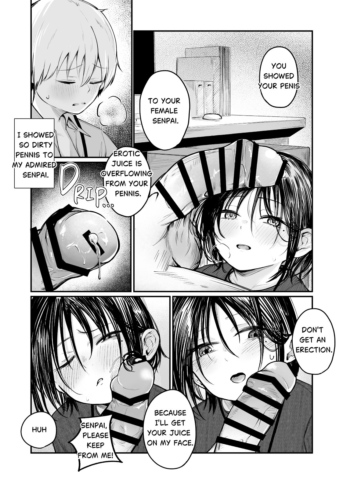 [mokataki_works (Mokataki)] Senpai! I'm Not Your Dildo! Uck! [English] numero di immagine  9