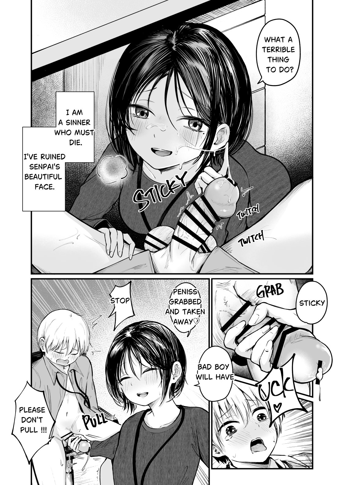 [mokataki_works (Mokataki)] Senpai! I'm Not Your Dildo! Uck! [English] numero di immagine  10