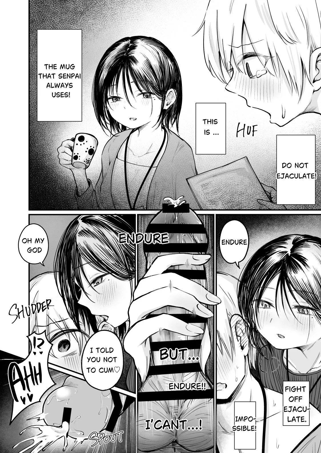 [mokataki_works (Mokataki)] Senpai! I'm Not Your Dildo! Uck! [English] numero di immagine  13