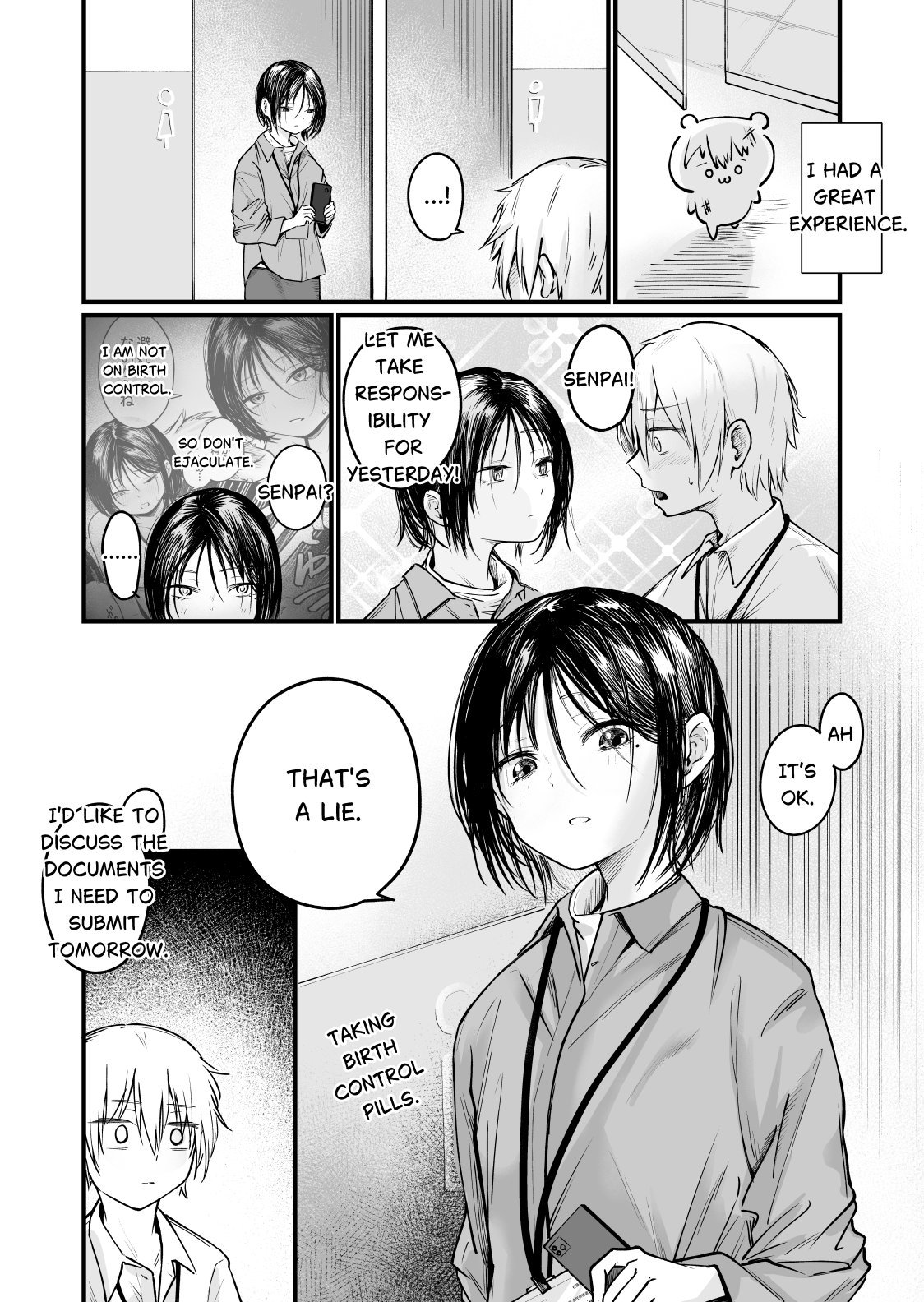 [mokataki_works (Mokataki)] Senpai! I'm Not Your Dildo! Uck! [English] numero di immagine  25