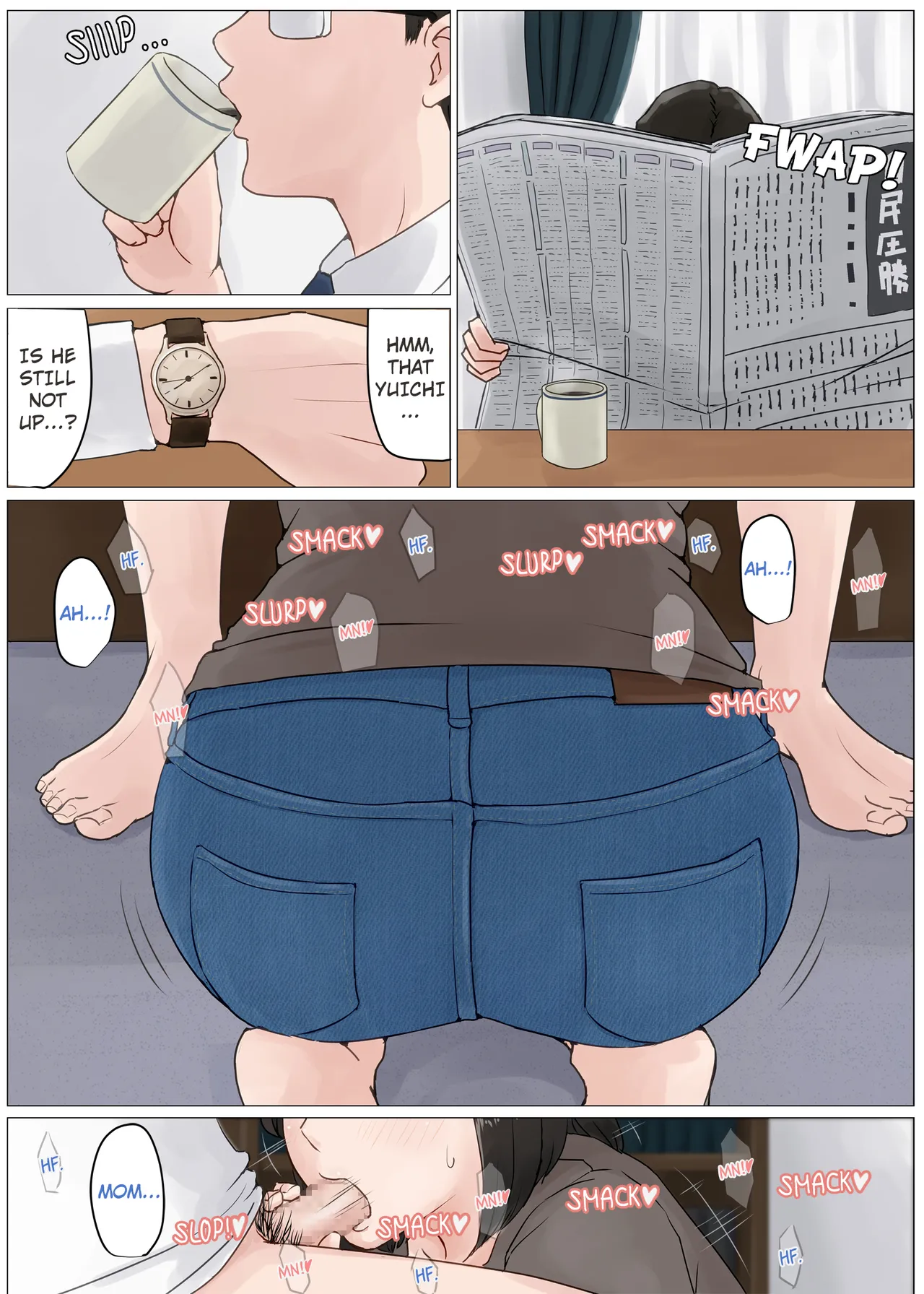 [Horsetail] Kaa-san Janakya Dame Nanda!! 3 ~Natsuyasumi Zenpen~ | Mother and No Other!! 3 ~Summer Holiday First Part~ [No Transparency] [English] numero di immagine  7