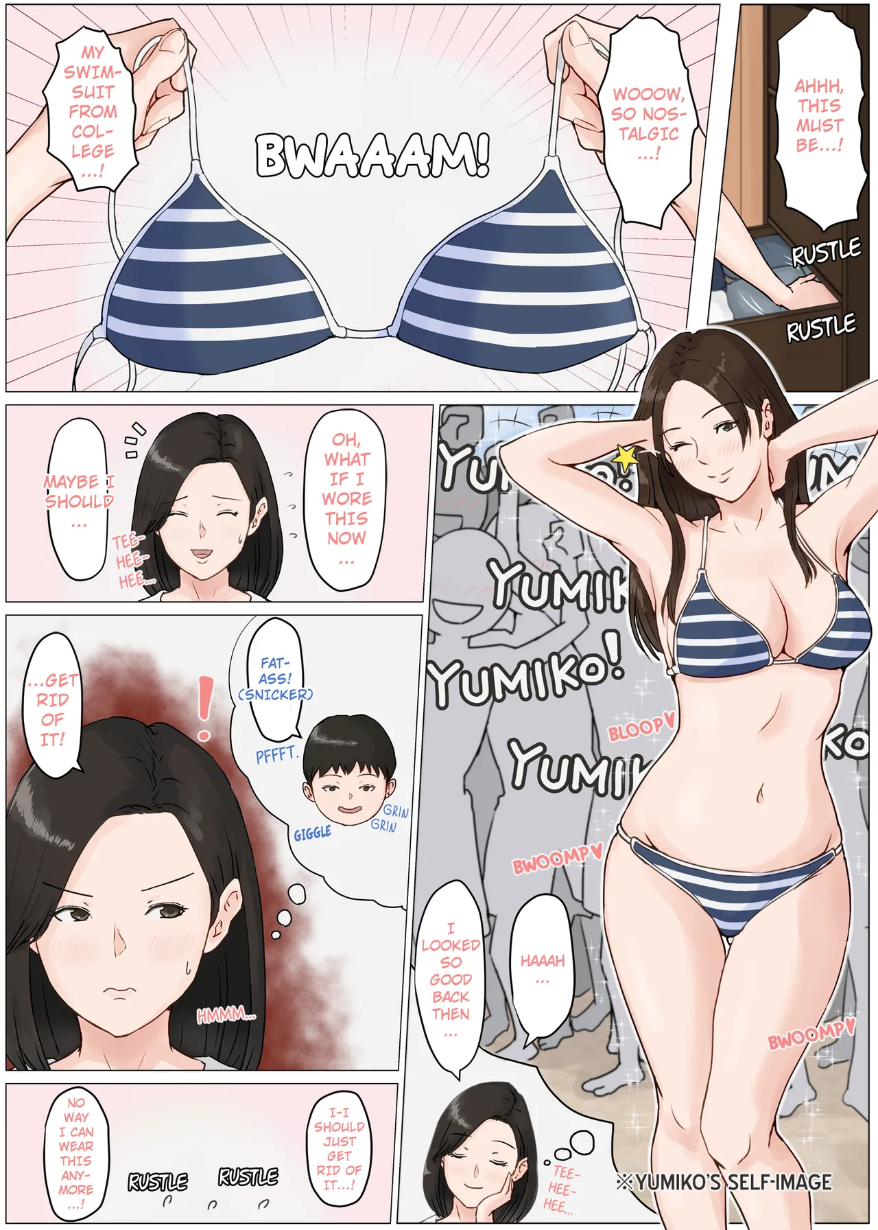 [Horsetail] Kaa-san Janakya Dame Nanda!! 3 ~Natsuyasumi Zenpen~ | Mother and No Other!! 3 ~Summer Holiday First Part~ [With transparency] [English] Bildnummer 26