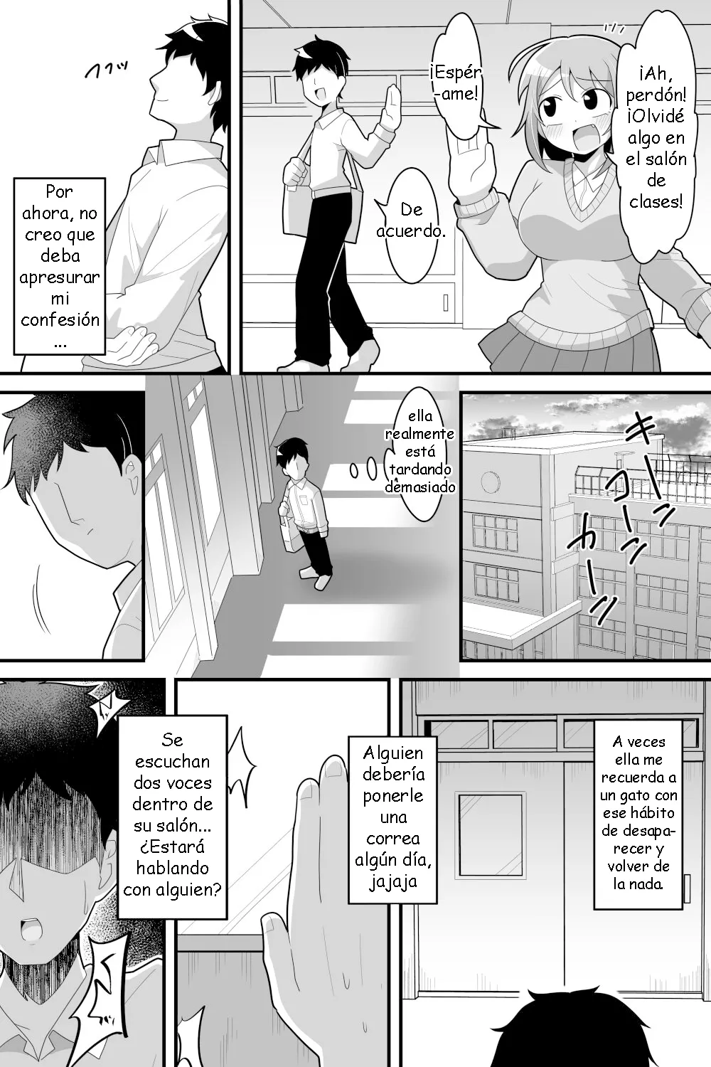 [Dakkoku Kidoutai S.A.C (Dakkoku Jiro)] Futanari Nekura Onna ni Boku ga Ki ni Natteta Onnanoko-tachi o Kyokon Chinpo de Netorareru Hanashi [Spanish] [Sakilovex] image number 5