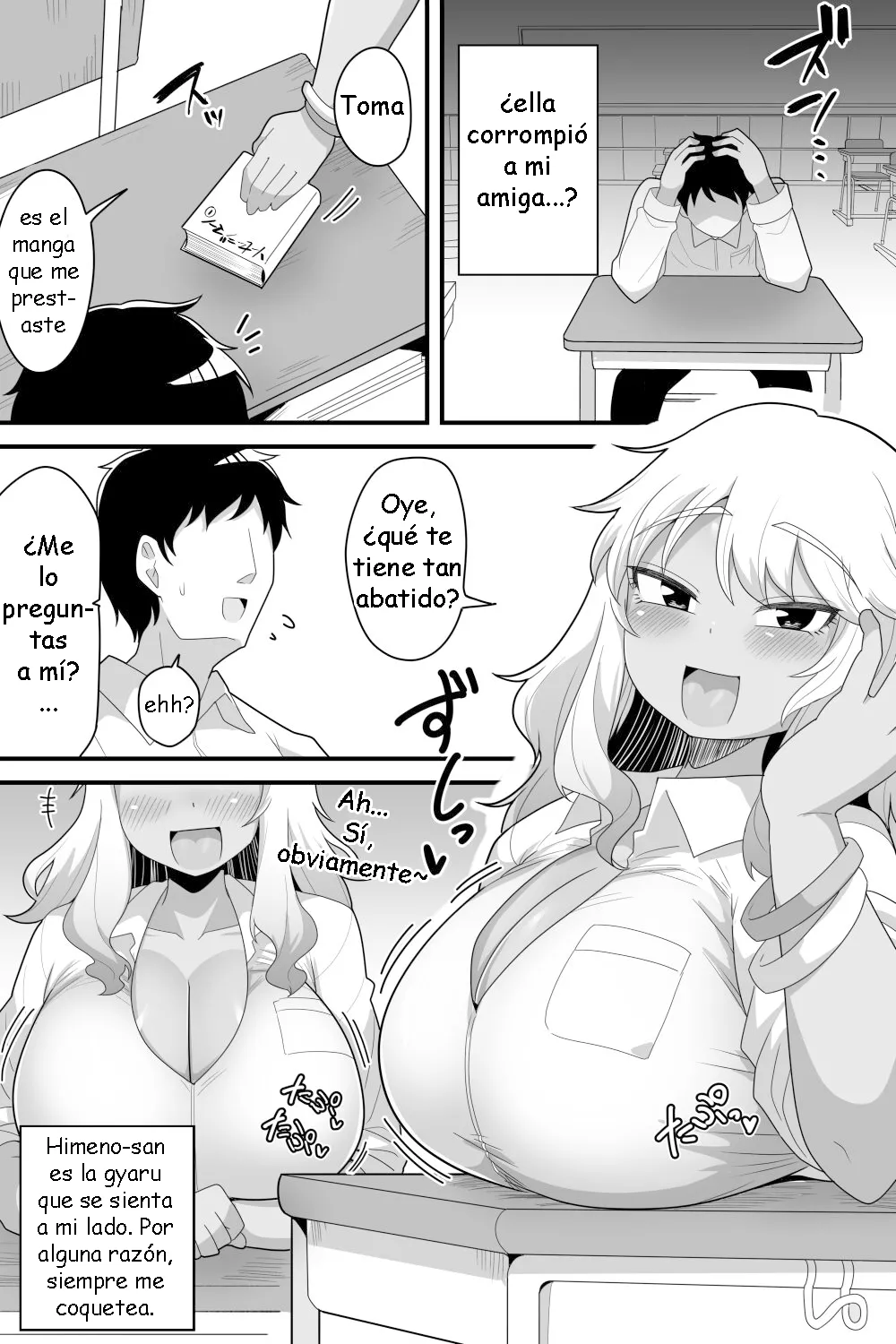 [Dakkoku Kidoutai S.A.C (Dakkoku Jiro)] Futanari Nekura Onna ni Boku ga Ki ni Natteta Onnanoko-tachi o Kyokon Chinpo de Netorareru Hanashi [Spanish] [Sakilovex] image number 17