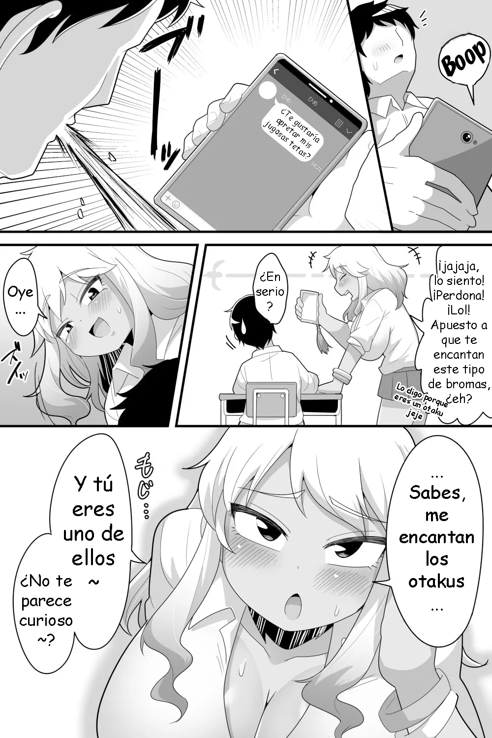 [Dakkoku Kidoutai S.A.C (Dakkoku Jiro)] Futanari Nekura Onna ni Boku ga Ki ni Natteta Onnanoko-tachi o Kyokon Chinpo de Netorareru Hanashi [Spanish] [Sakilovex] image number 18