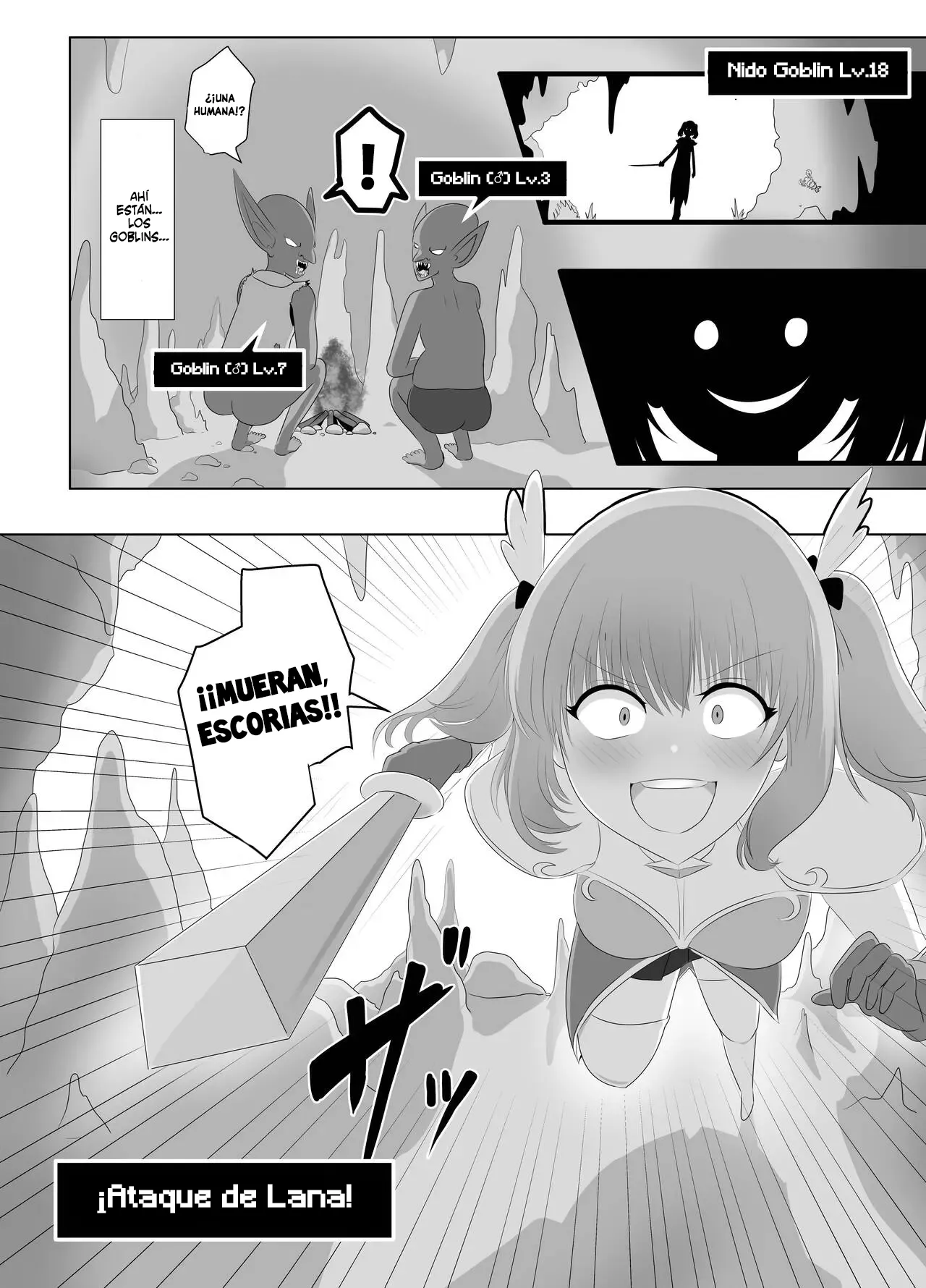 [C Hange (hangesho)] La Caballero que perdió todo a mano de los Goblins [Spanish] изображение № 8