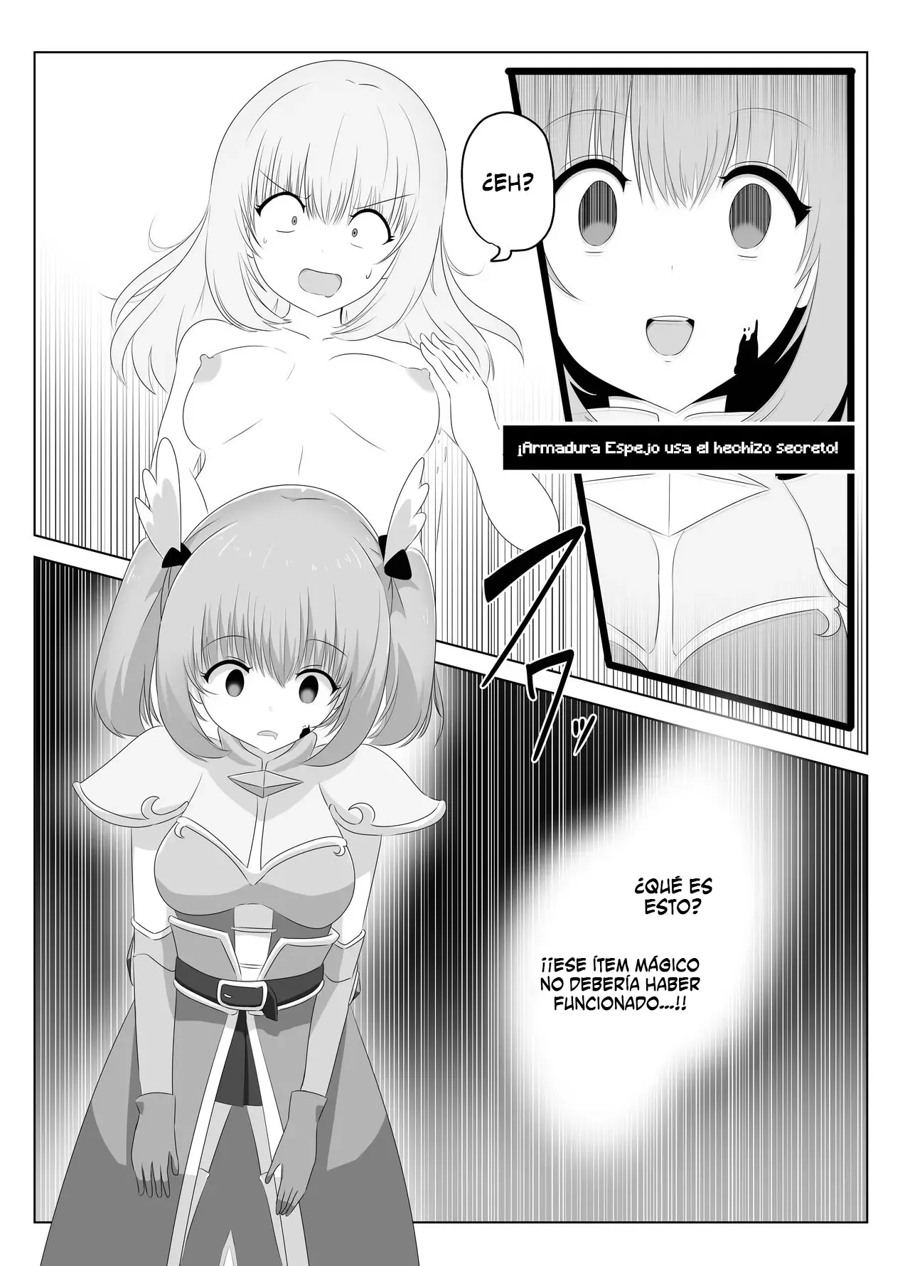 [C Hange (hangesho)] La Caballero que perdió todo a mano de los Goblins [Spanish] изображение № 14