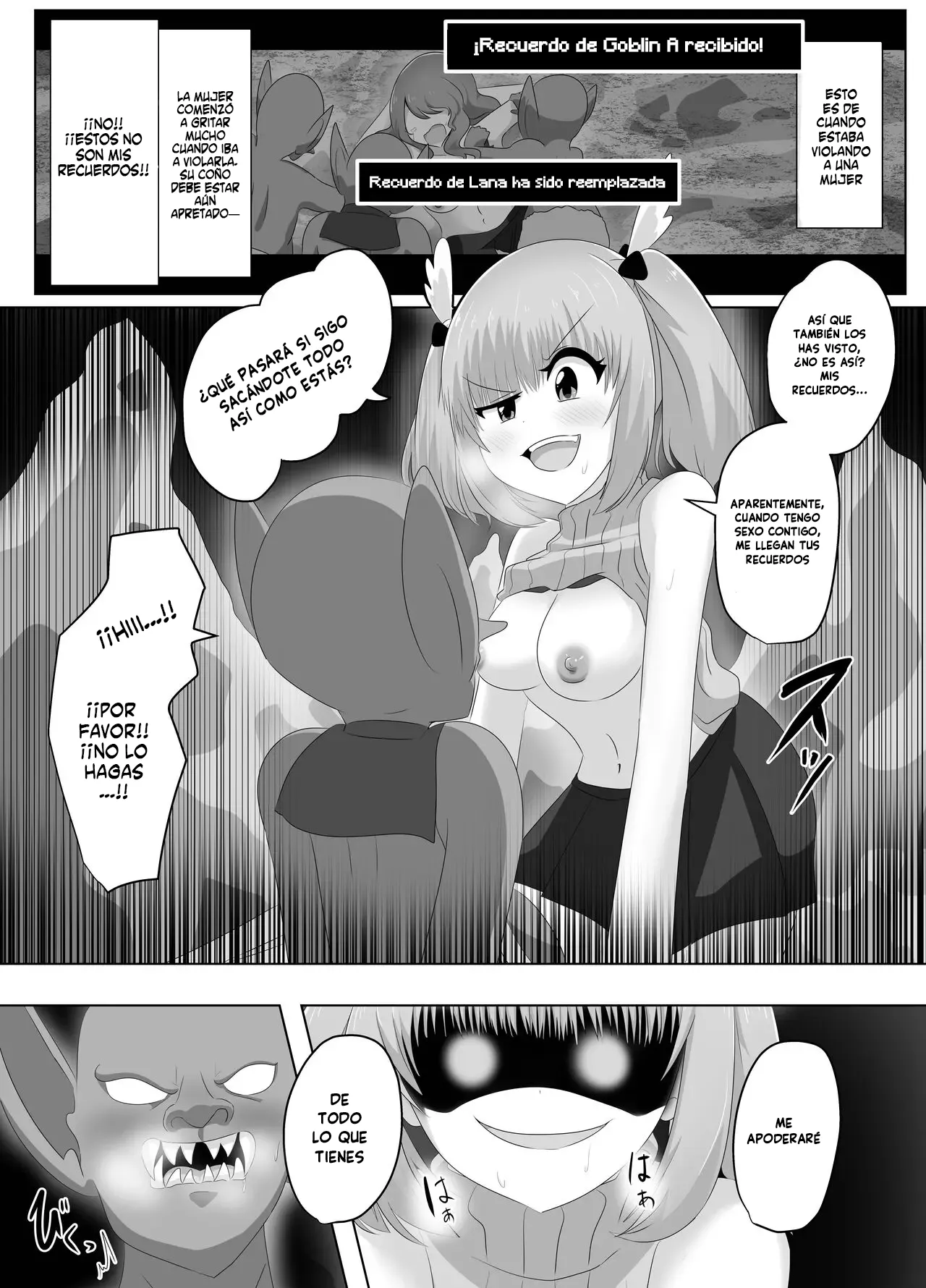 [C Hange (hangesho)] La Caballero que perdió todo a mano de los Goblins [Spanish] изображение № 25