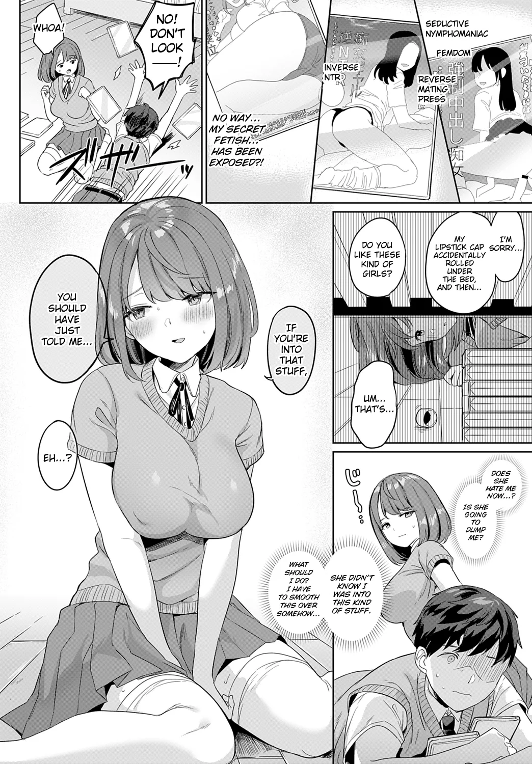 [Ushinomiya] Kanojo wa Kakure Chijo | My Girlfriend Is A Closet Nympho (COMIC Anthurium 2021-07) [English] [Digital] image number 6