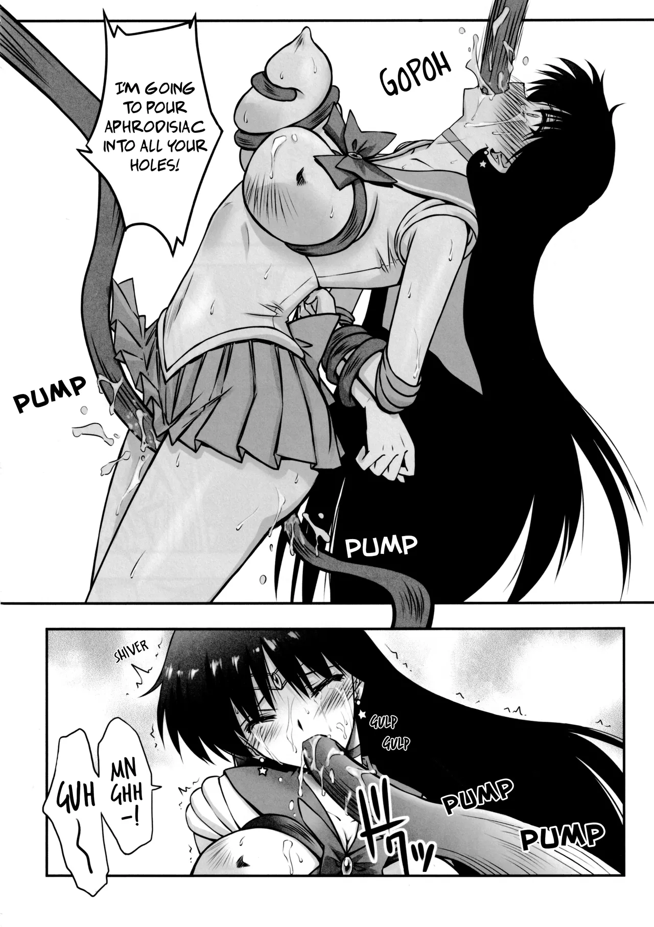 (C101) [BLUE GARNET (Serizawa Katsumi)] Sono Hoshi wa Yogosarete 2 | The Star was Defiled 2 (Bishoujo Senshi Sailor Moon) [English] [ramza022] 이미지 번호 11