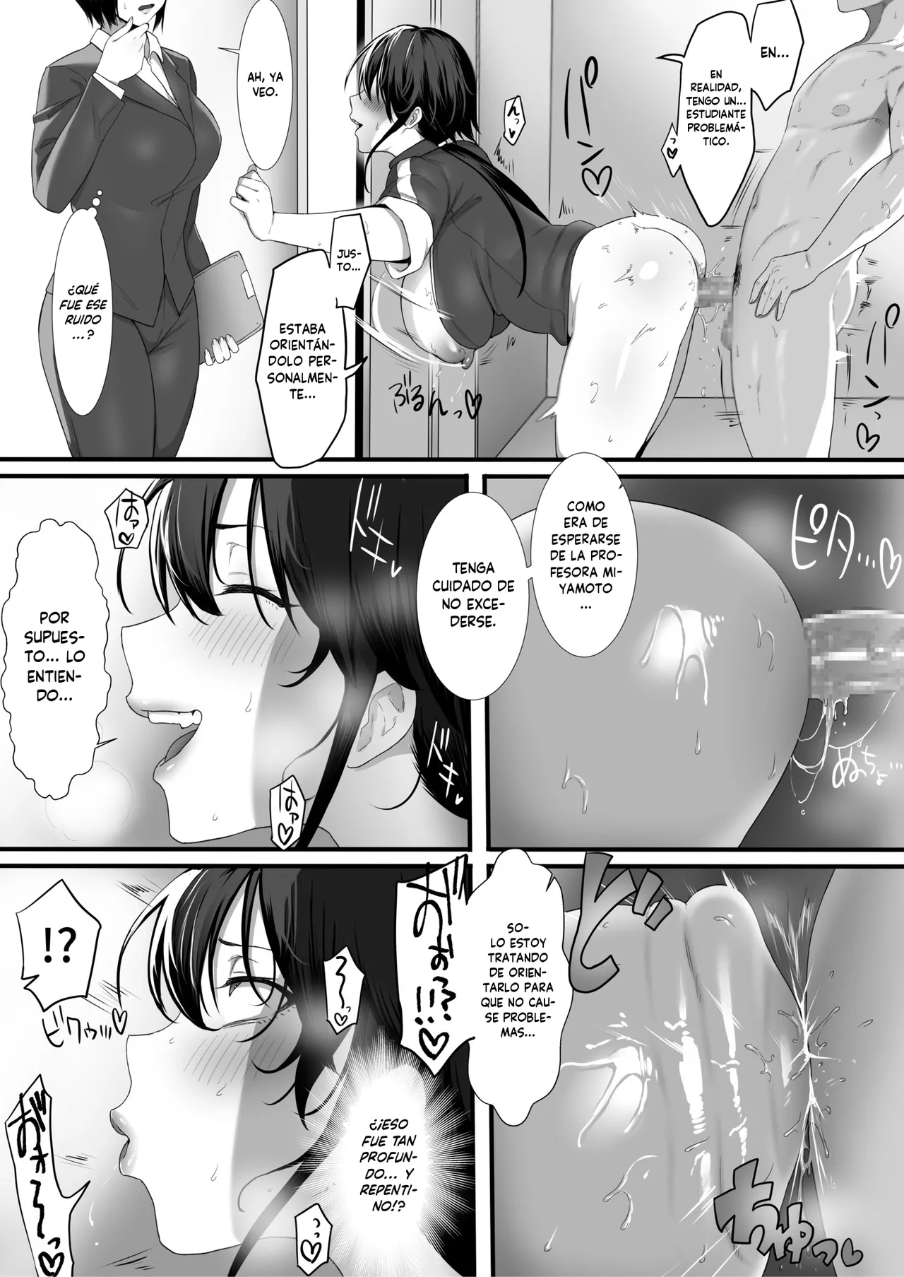 [yesman] Onna Kyoushi ha Zetsurin Koubi de Mesu ni Naru (1) [Spanish] [MandaloAsiNoma] [Digital] image number 20