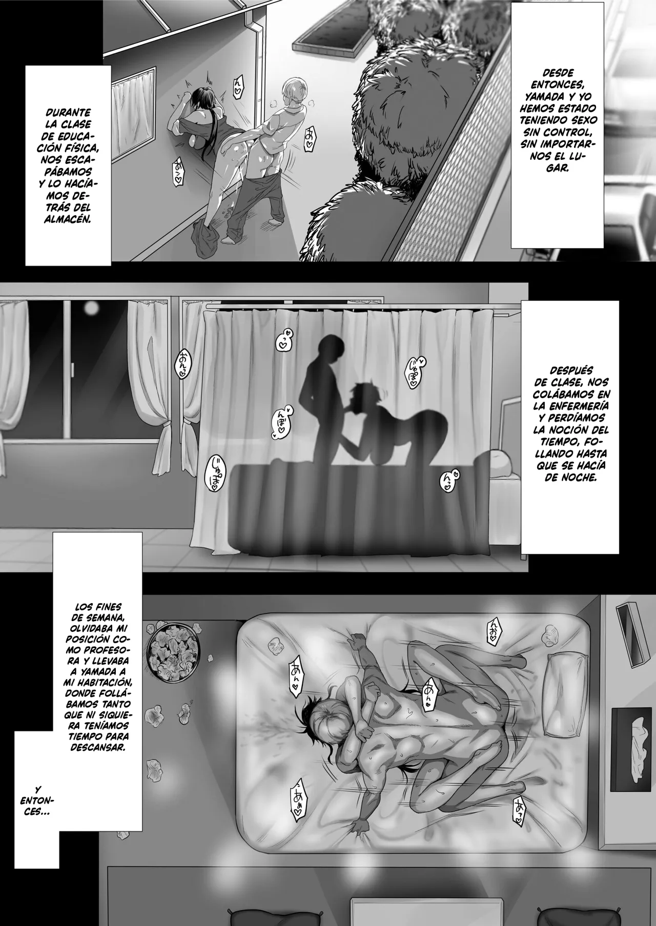 [yesman] Onna Kyoushi ha Zetsurin Koubi de Mesu ni Naru (1) [Spanish] [MandaloAsiNoma] [Digital] image number 25