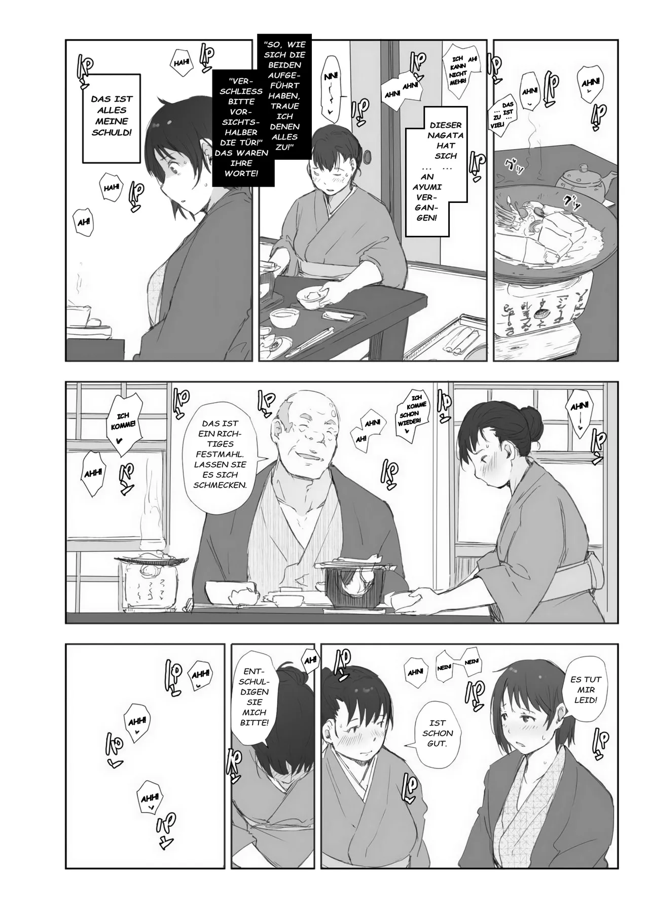 [Arakureta Monotachi (Arakure)] Netorareta Hitozuma to Netorareru Hitozuma [German] [Decensored] [Digital] imagen número 36